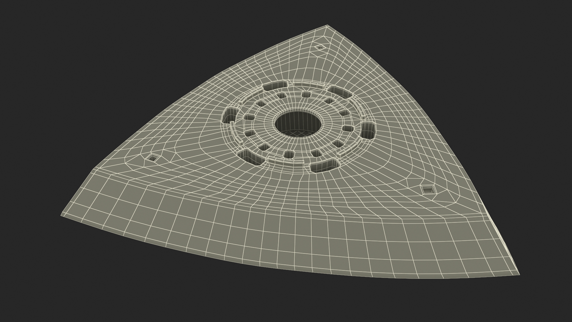 Oscillating Power Tool 3D
