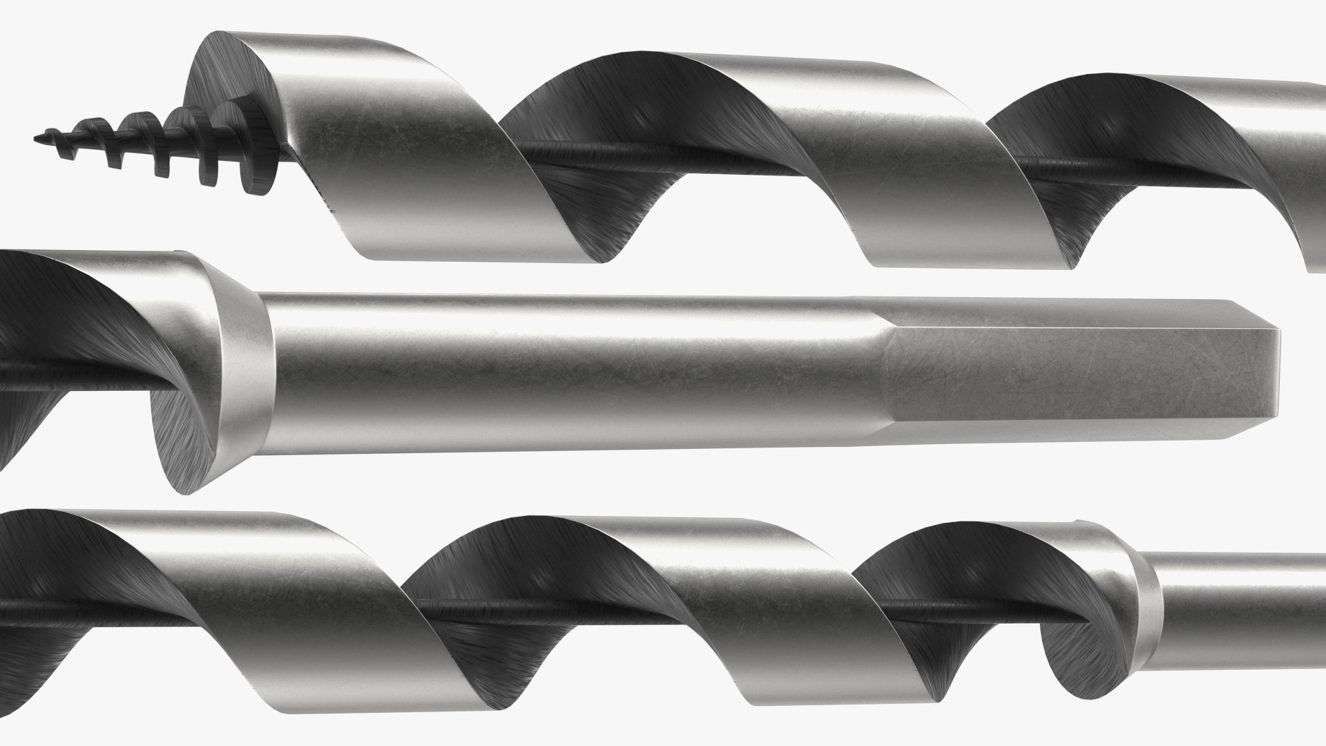 Wood Auger Drill Bit New 3D model