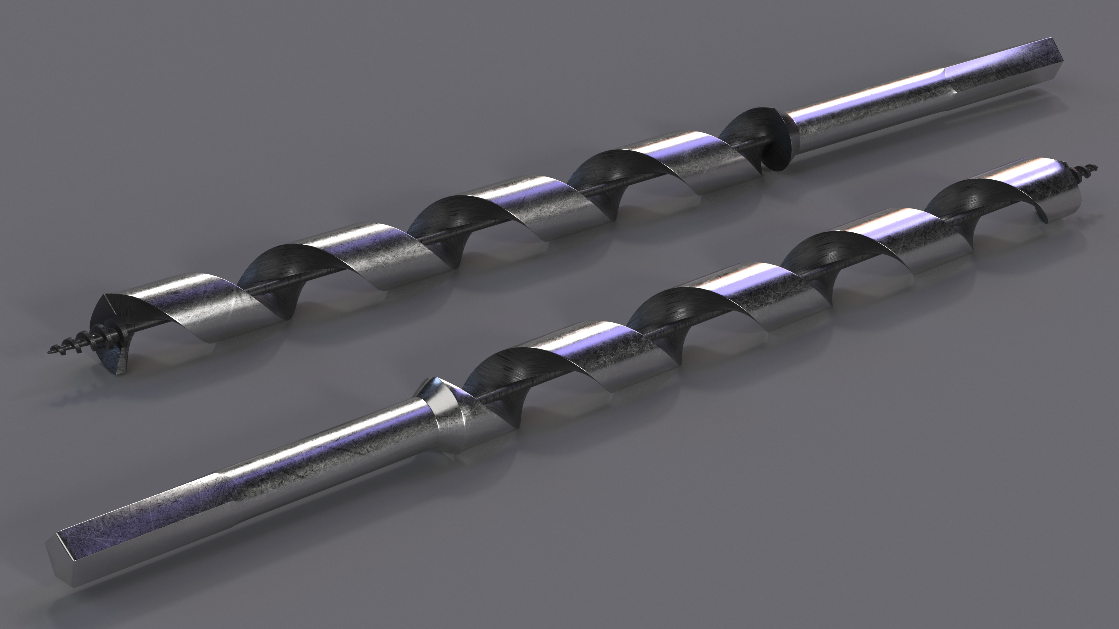 Wood Auger Drill Bit New 3D model