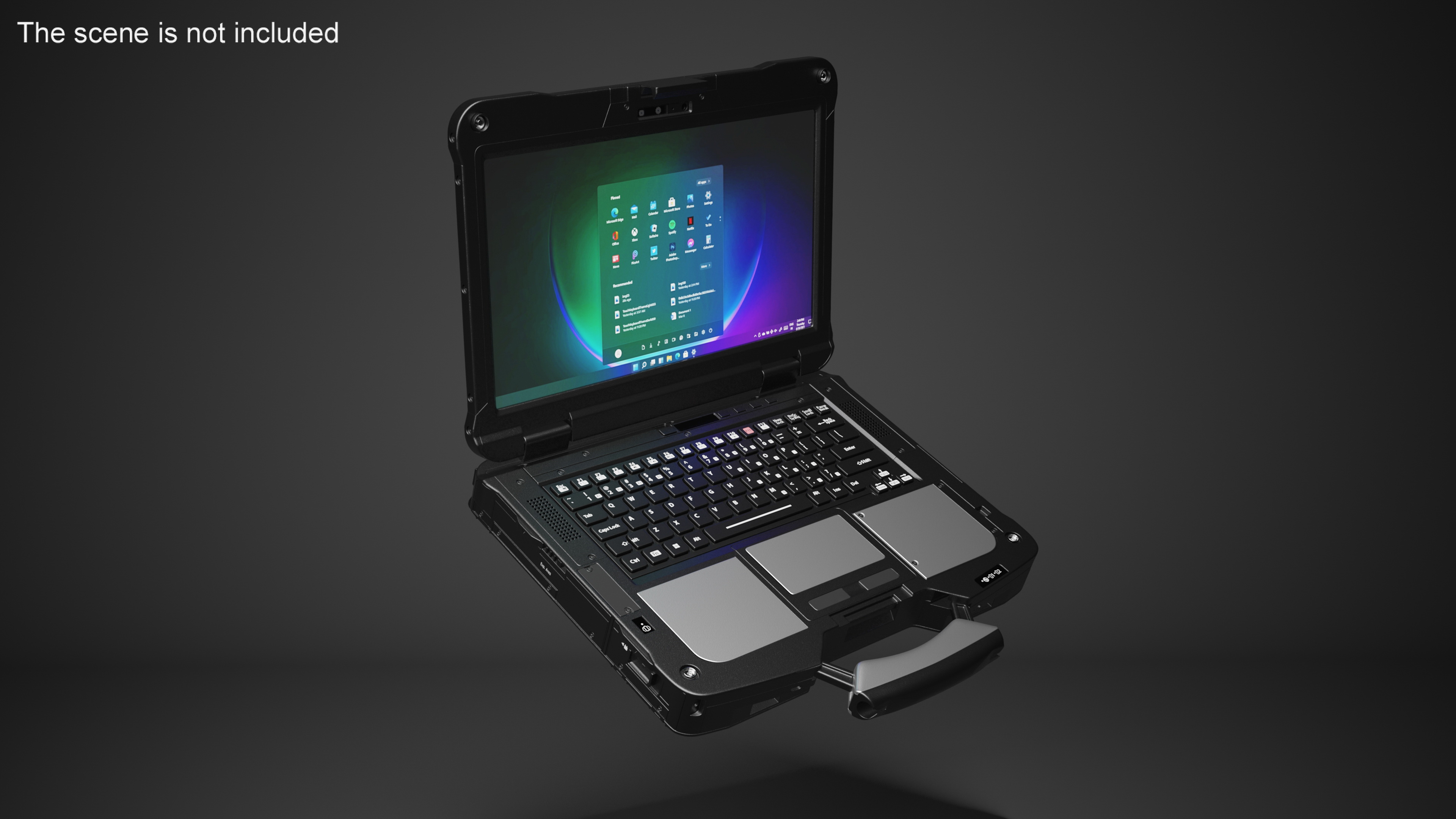 3D Durable Shockproof Laptops