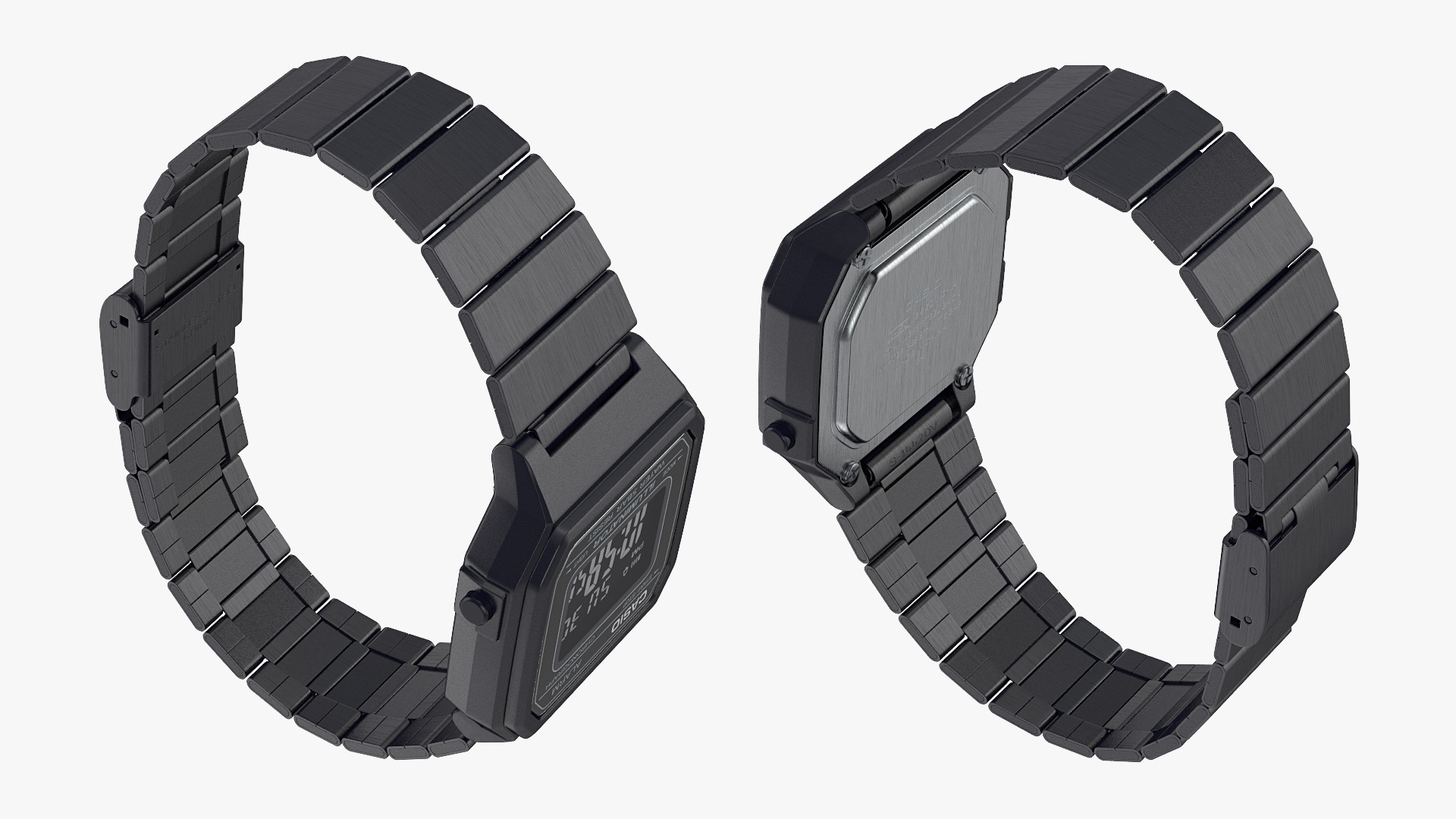 3D Casio b650wd-1a Black