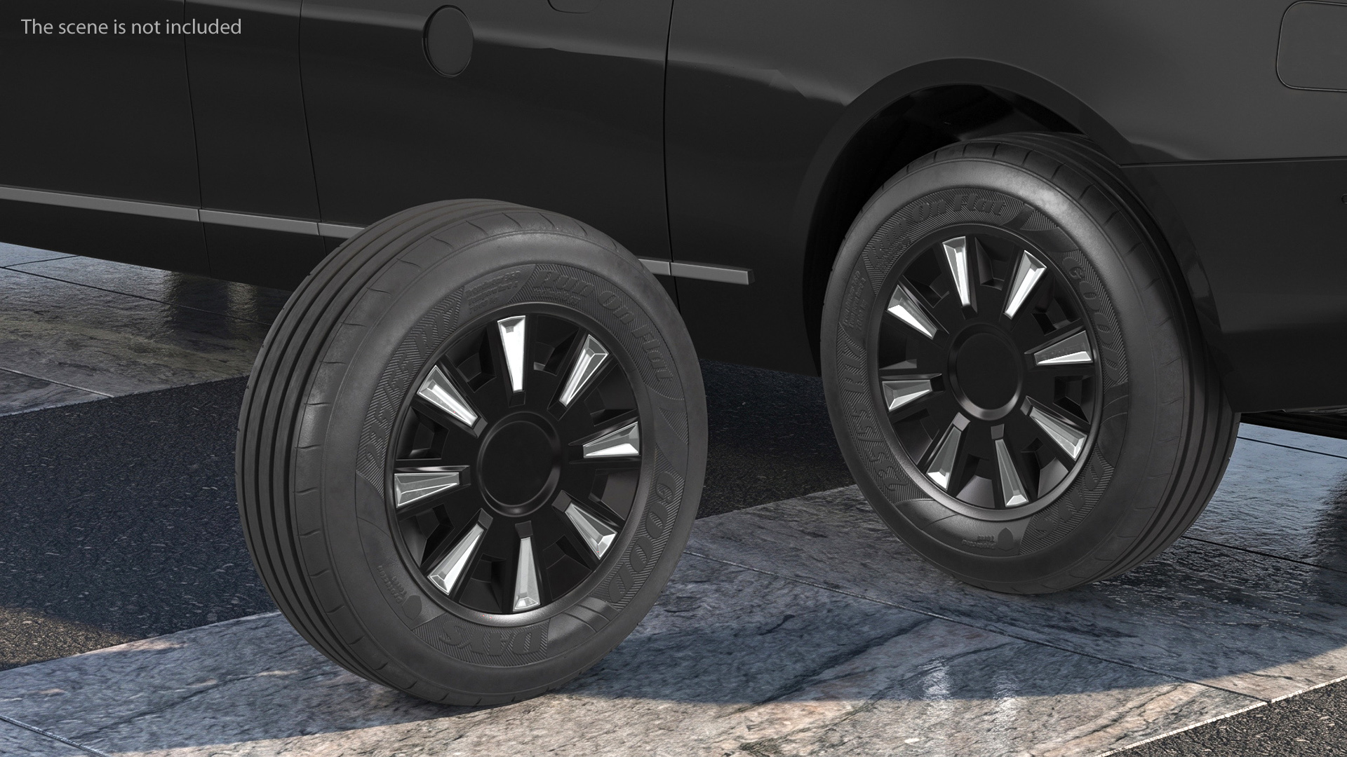 Luxury Sedan Wheel - view 3
