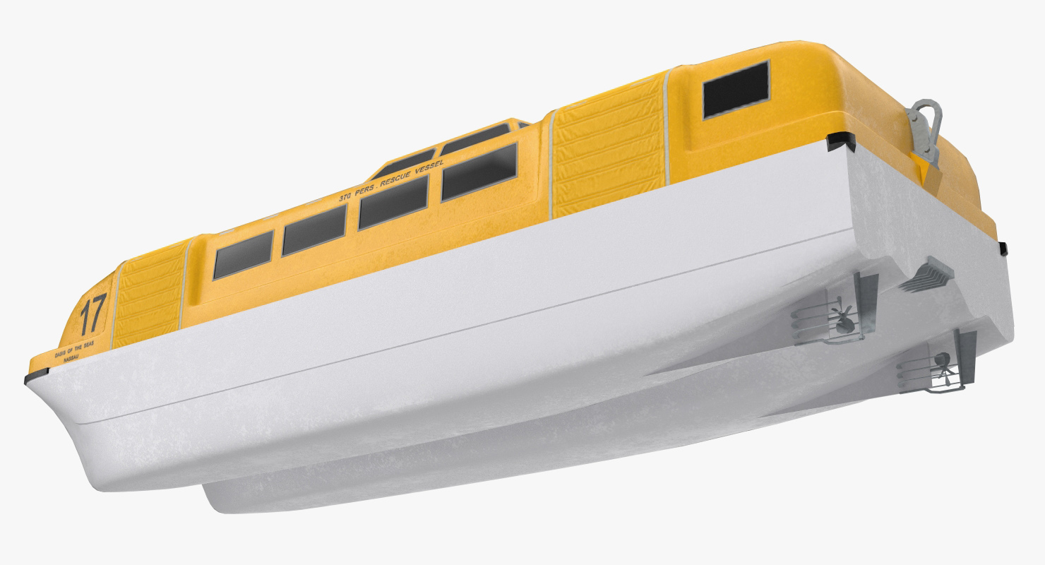 3D model Rescue Lifeboat