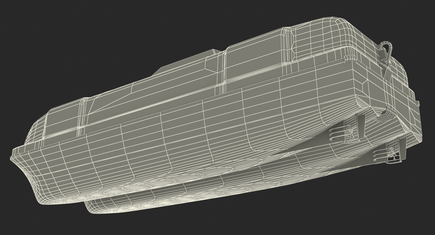 3D model Rescue Lifeboat