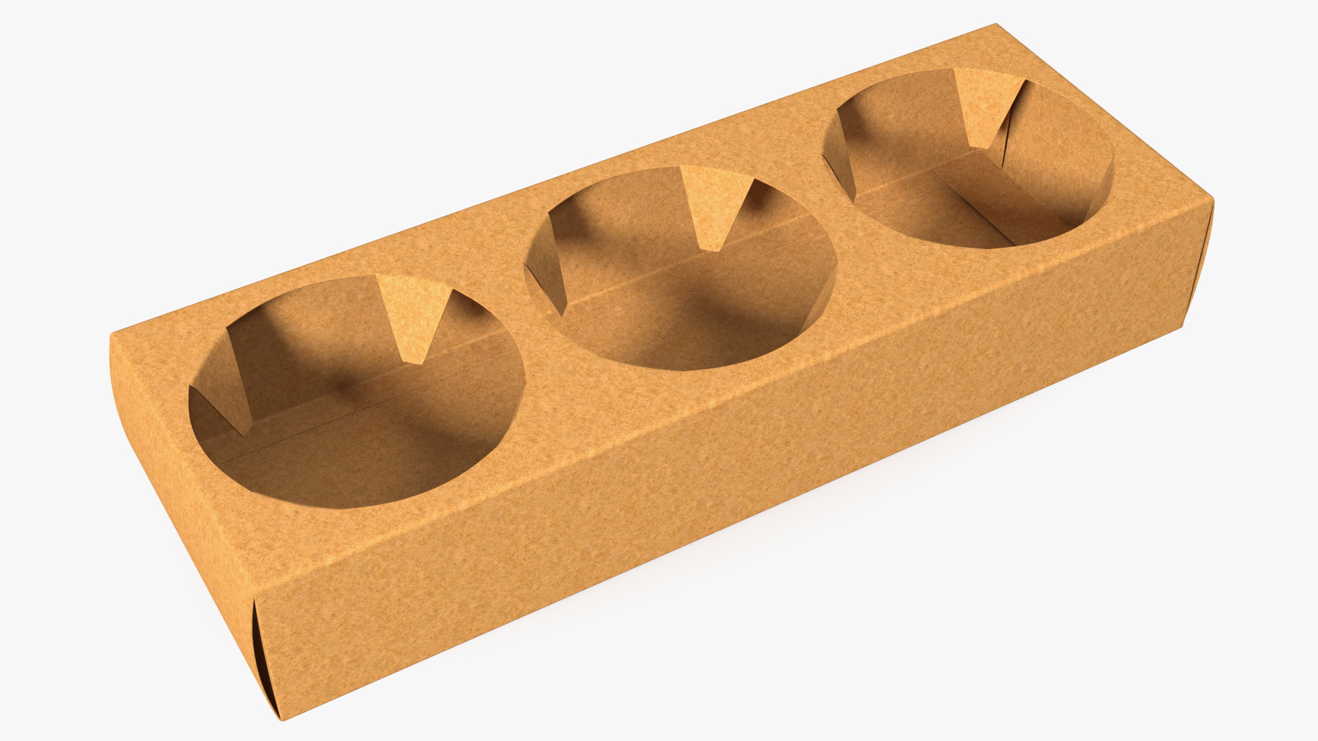 Paper Board Cup Holder 3D