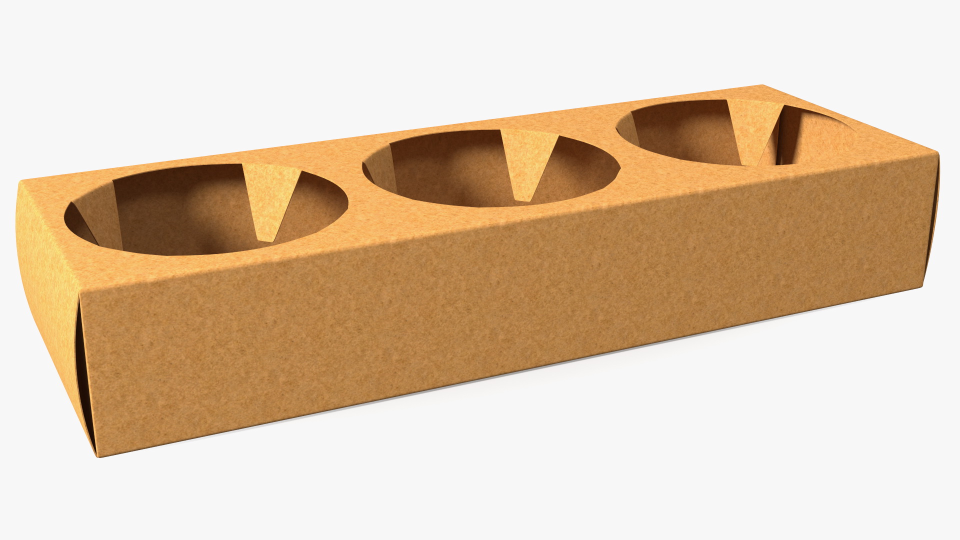 Paper Board Cup Holder 3D