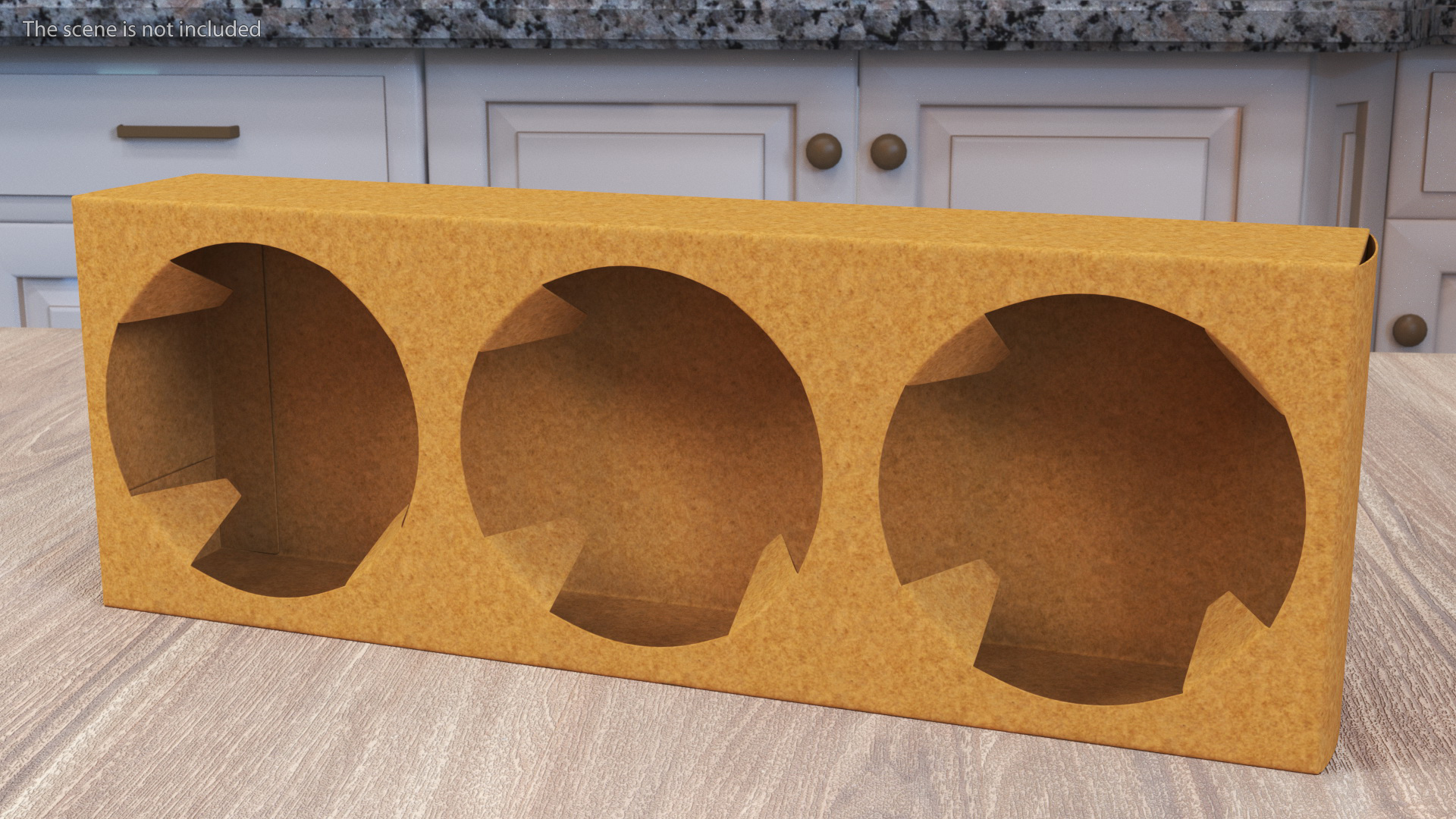 Paper Board Cup Holder 3D