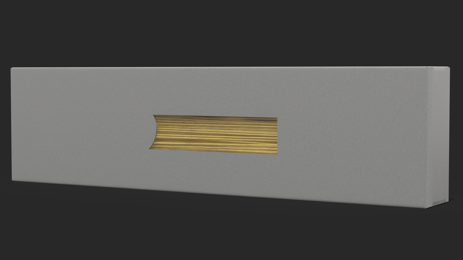 3D Spaghetti Pasta Box Template model