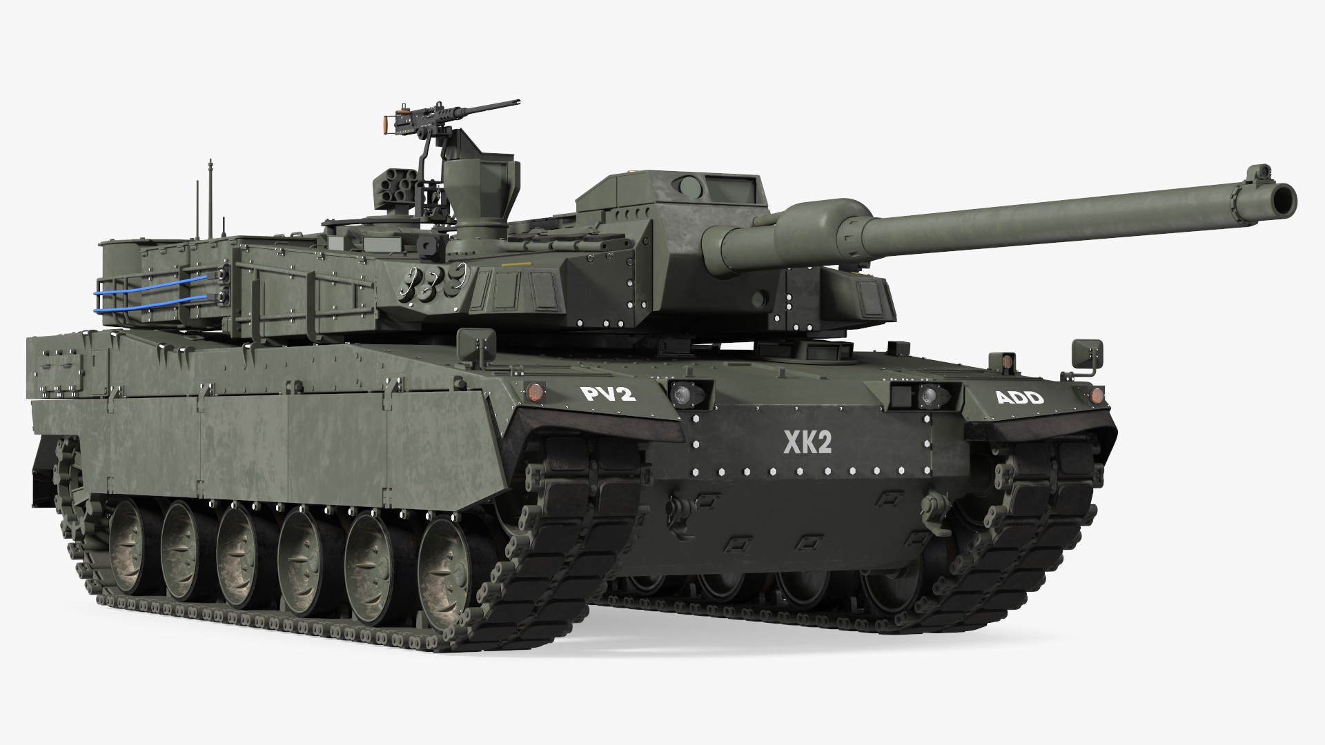 3D K2 Black Panther Tank