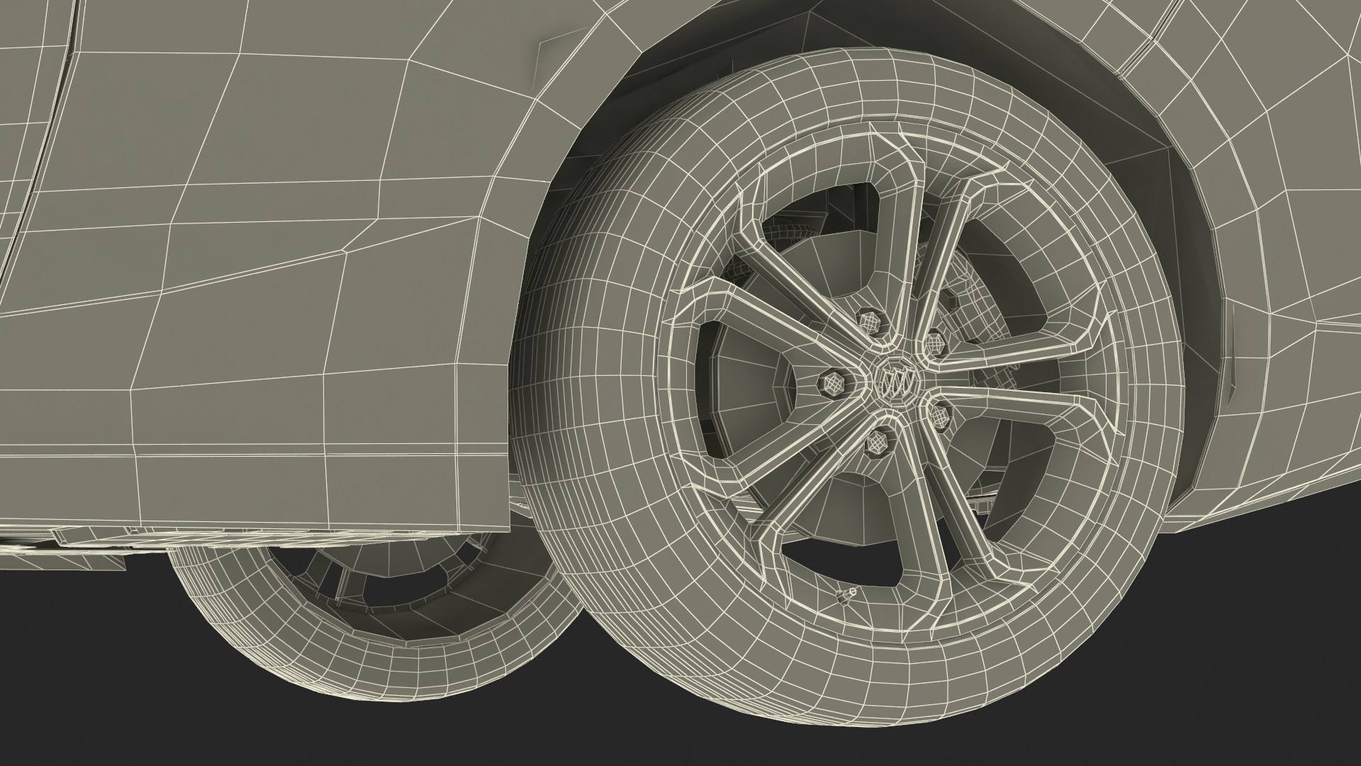 Buick Cascada Cabriolet Convertible Rigged 3D