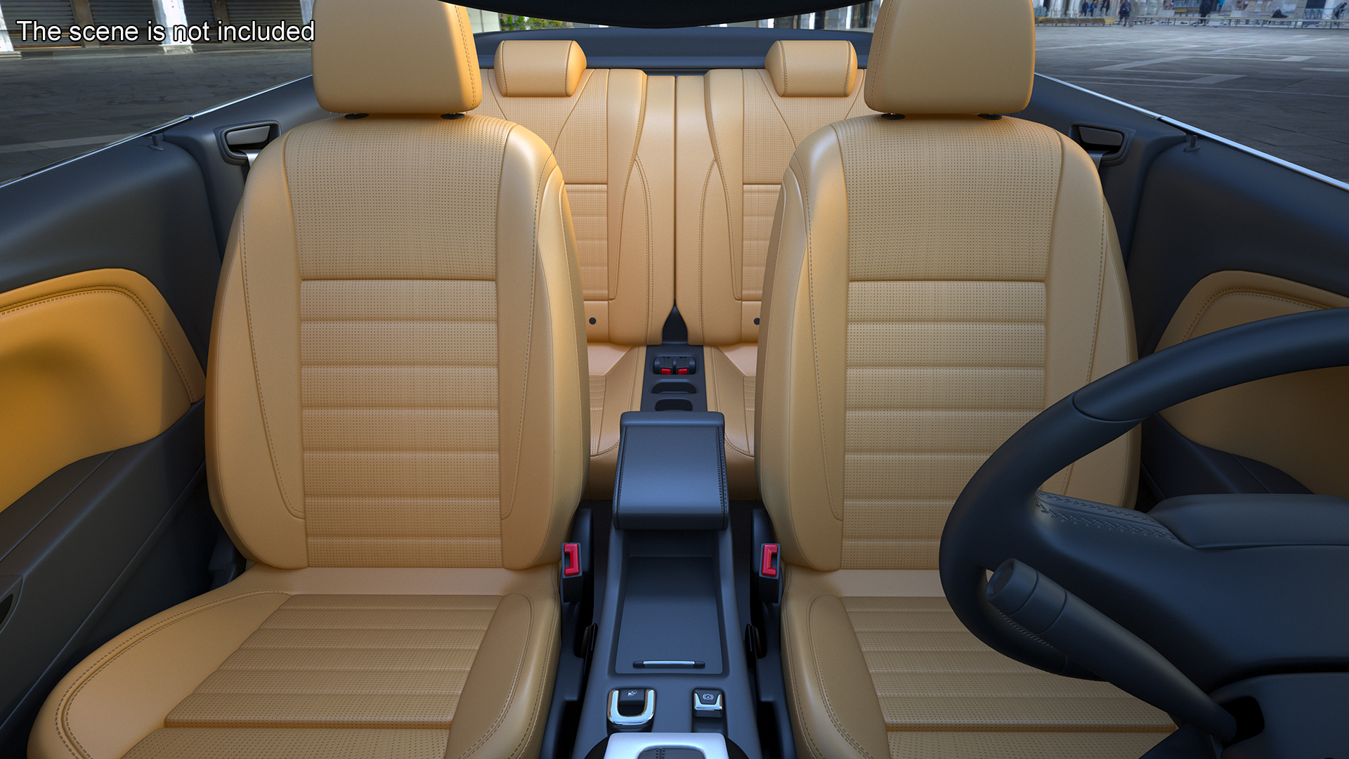 Buick Cascada Cabriolet Convertible Rigged 3D