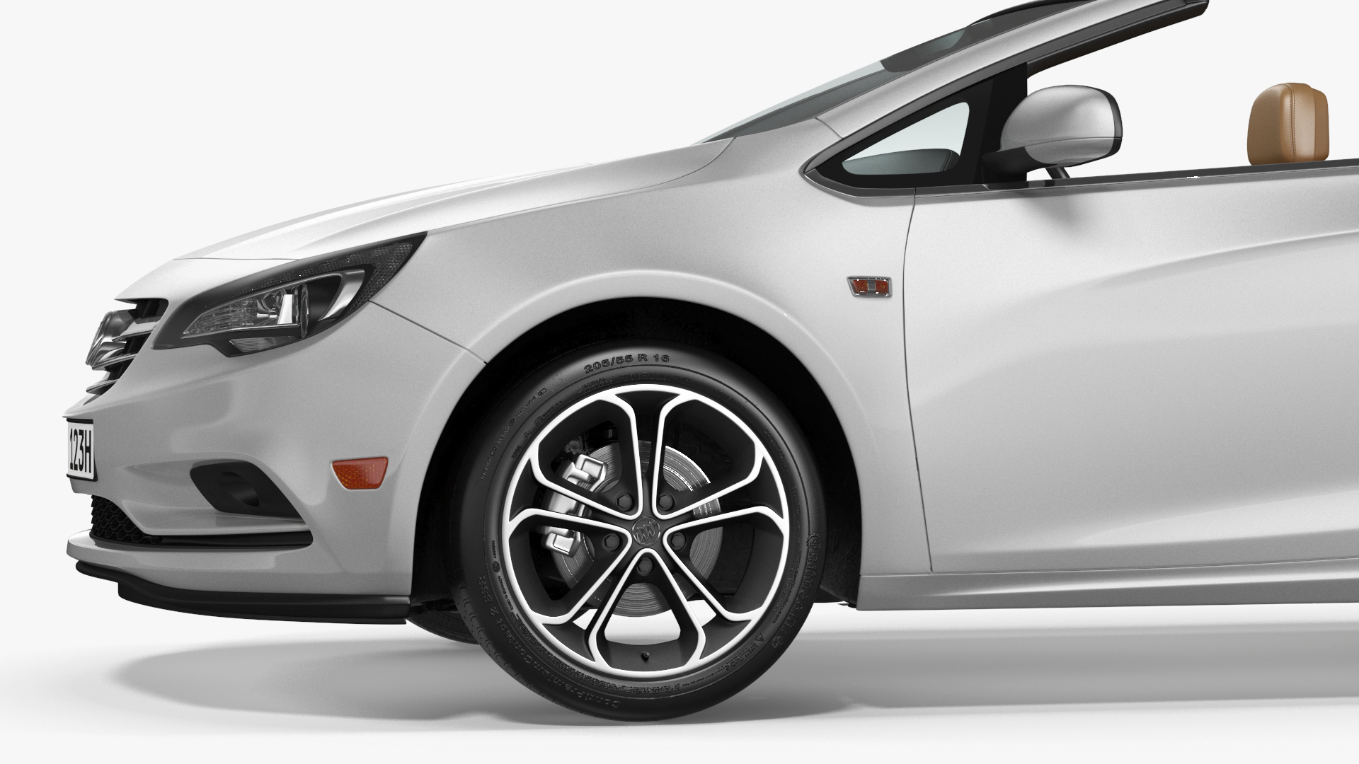 Buick Cascada Cabriolet Convertible Rigged 3D
