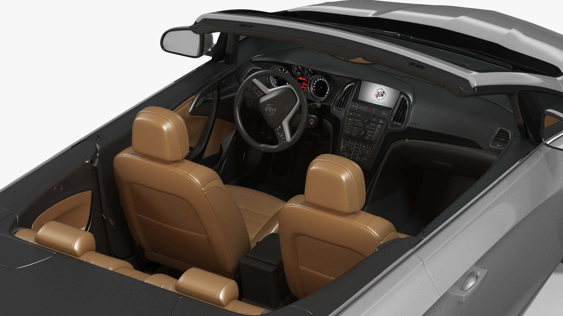 Buick Cascada Cabriolet Convertible Rigged 3D