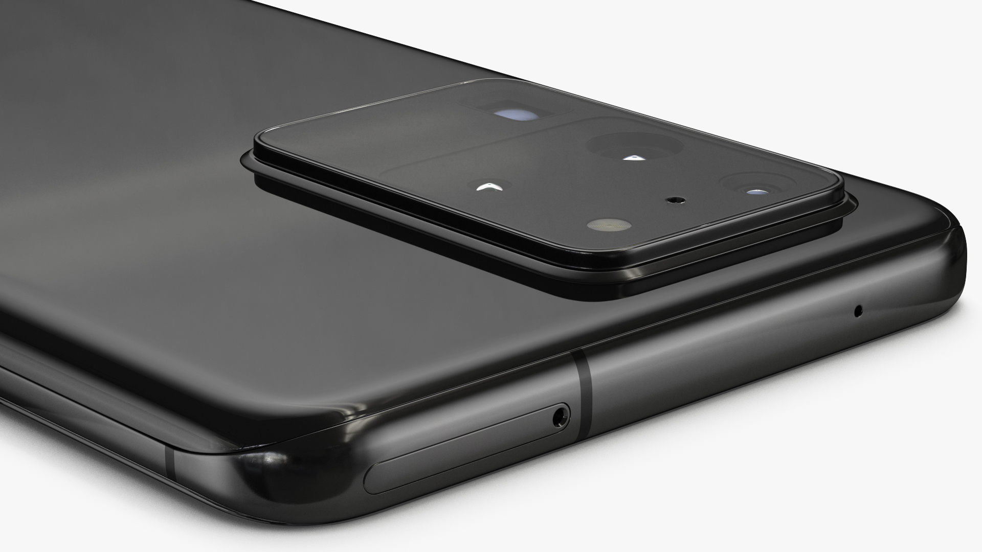 3D model Samsung Galaxy S20 Ultra Black