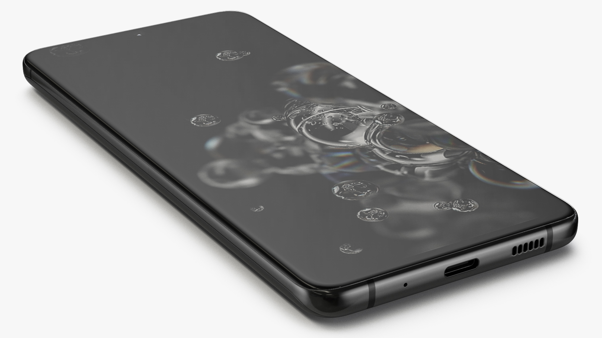 3D model Samsung Galaxy S20 Ultra Black