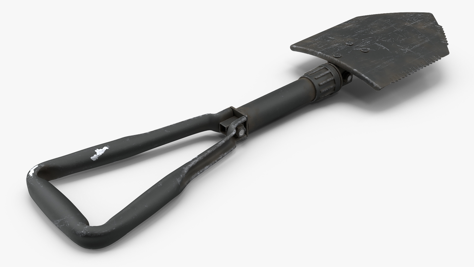 3D Used US GI Military Entrenching Shovel model