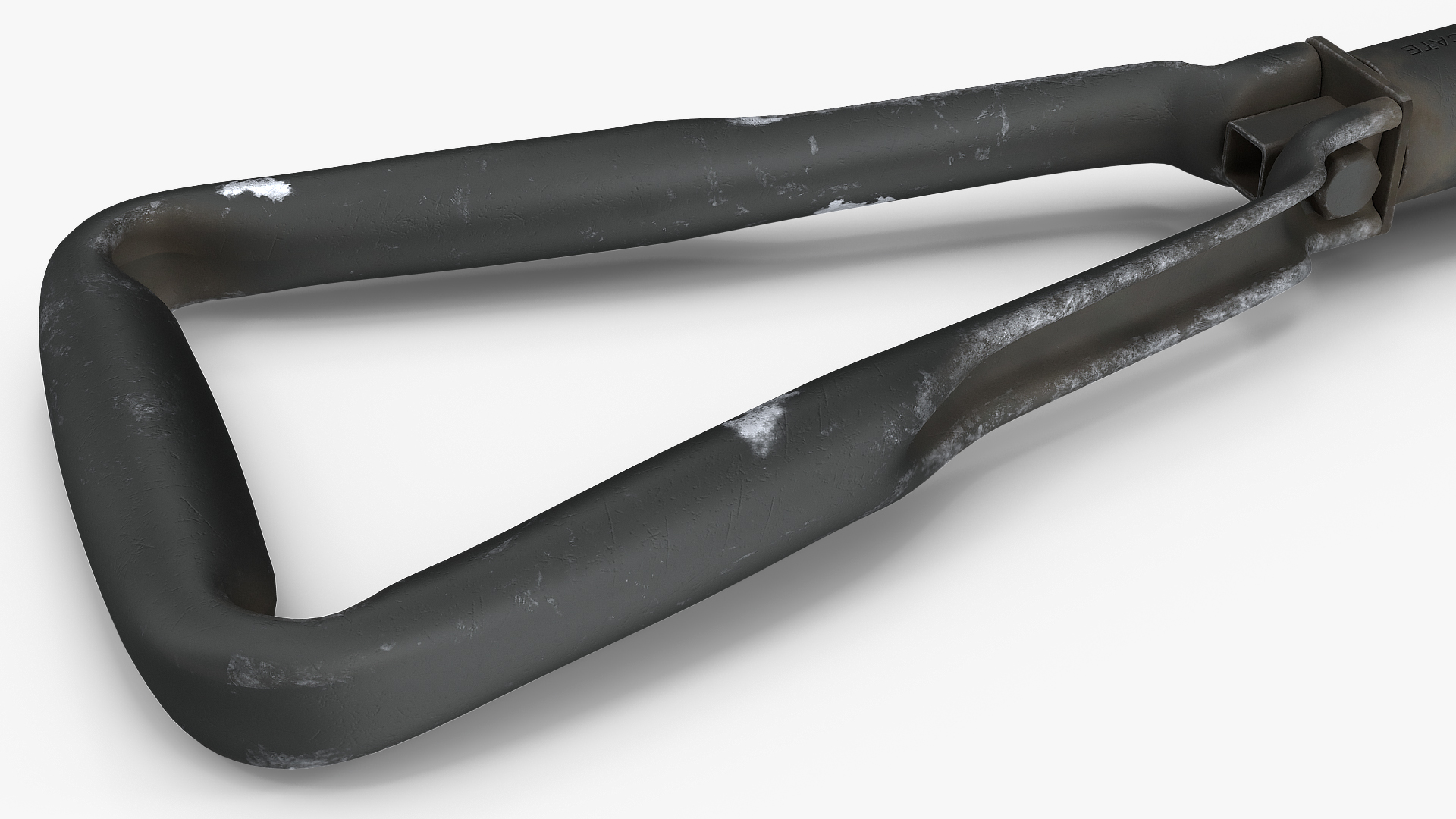 3D Used US GI Military Entrenching Shovel model