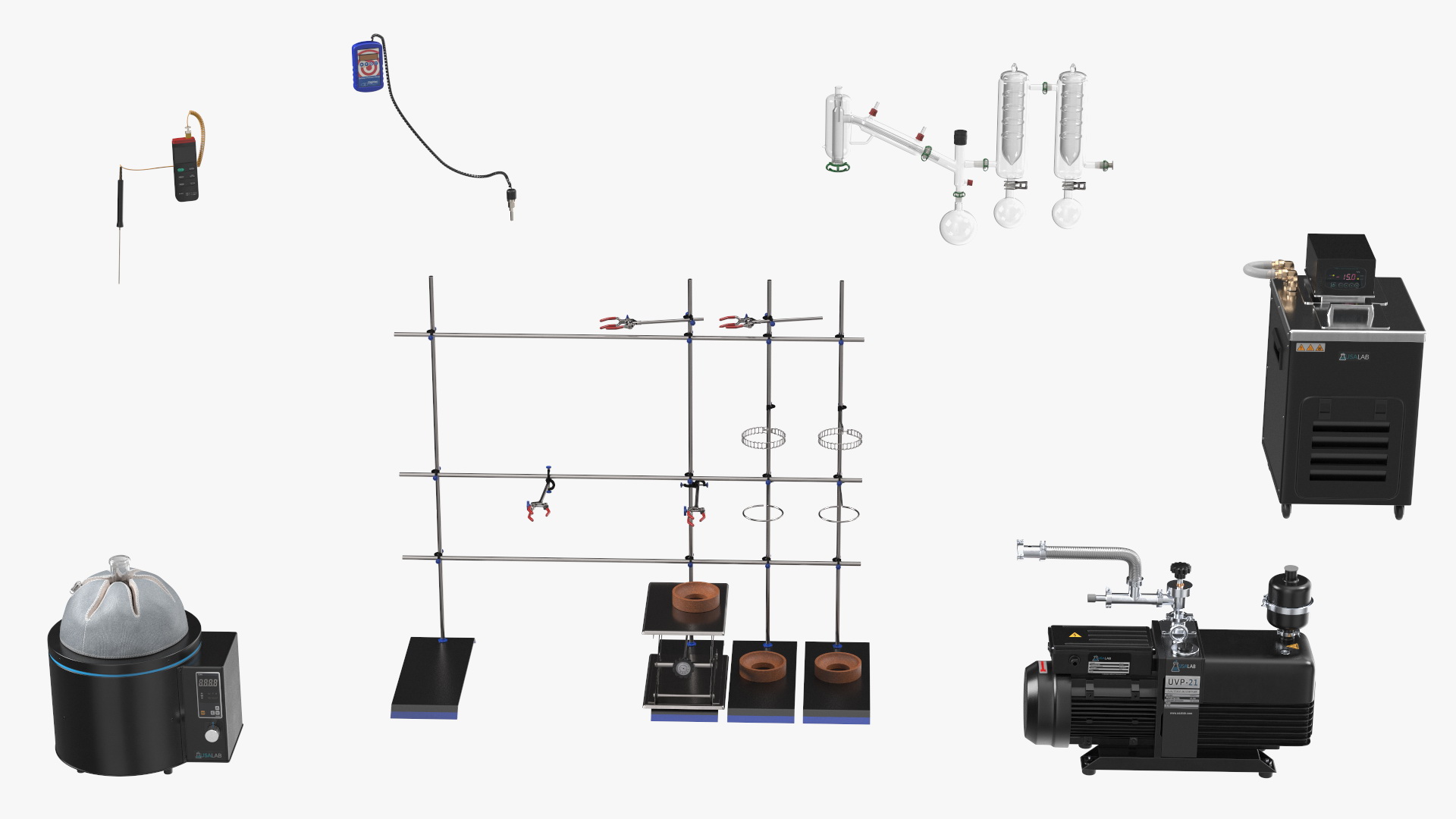 3D Full Bore Distillation Kit