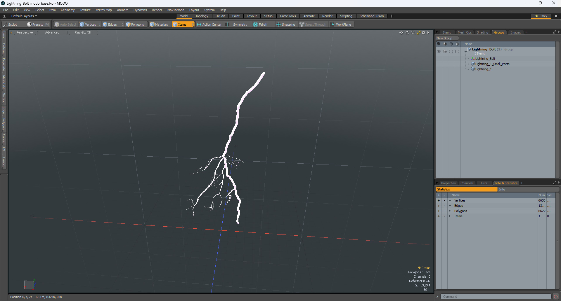 Lightning Bolt 3D model