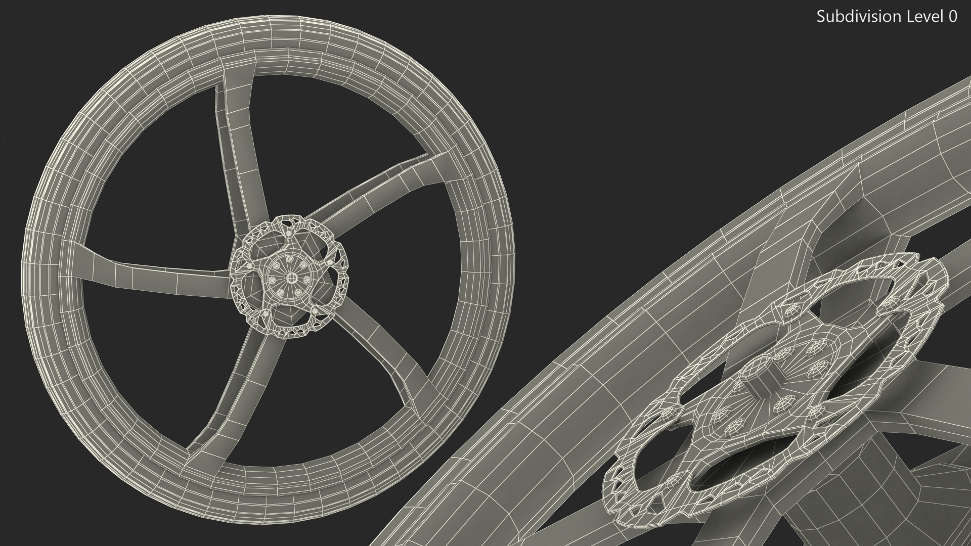 3D Carbon Fiber Bicycle Wheel