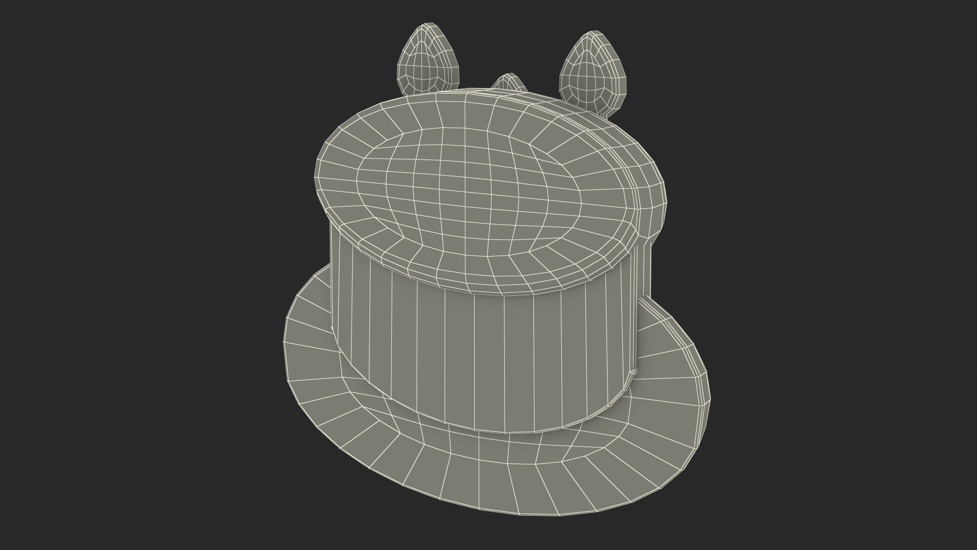 Birthday Cake Emoji 3D model