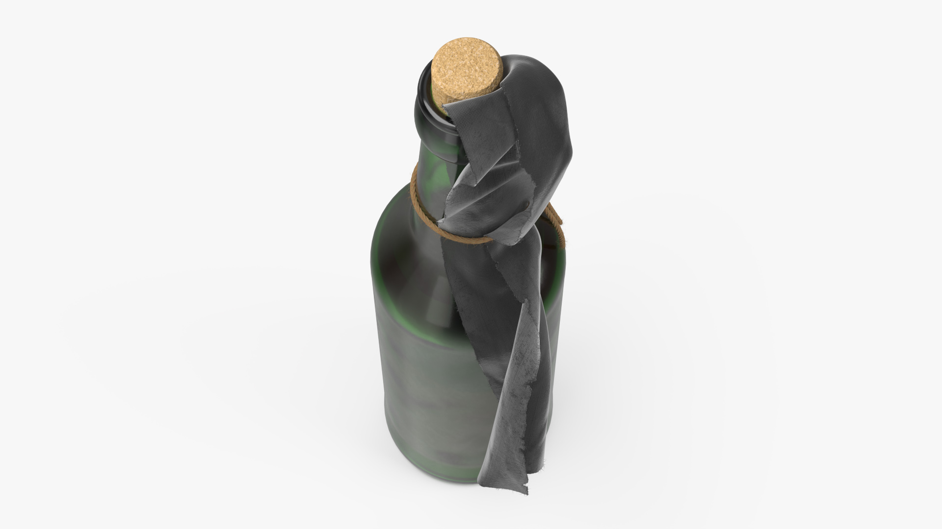 3D model Bottle Bomb Fur