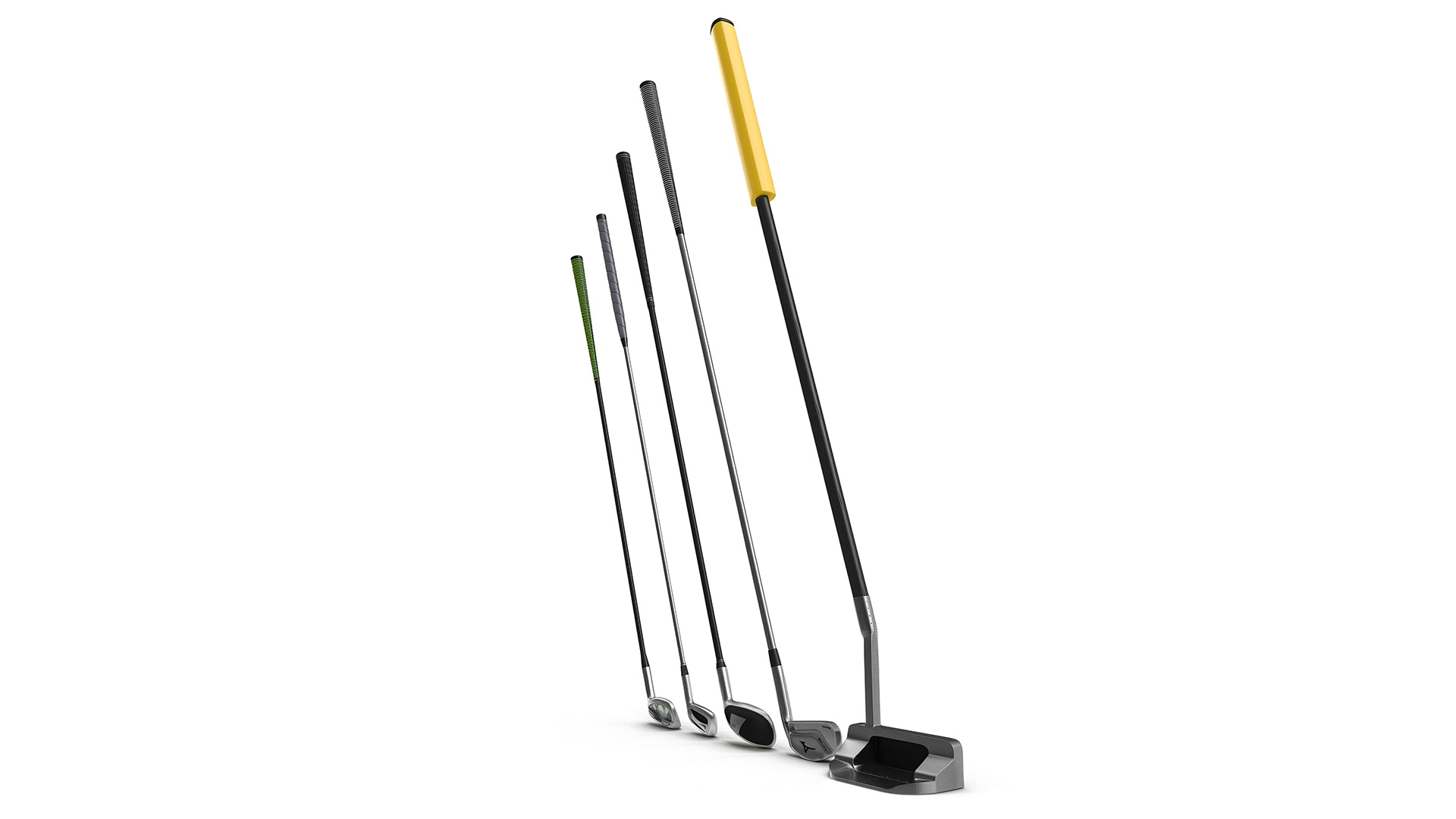 Golf Bag with Clubs 3D model