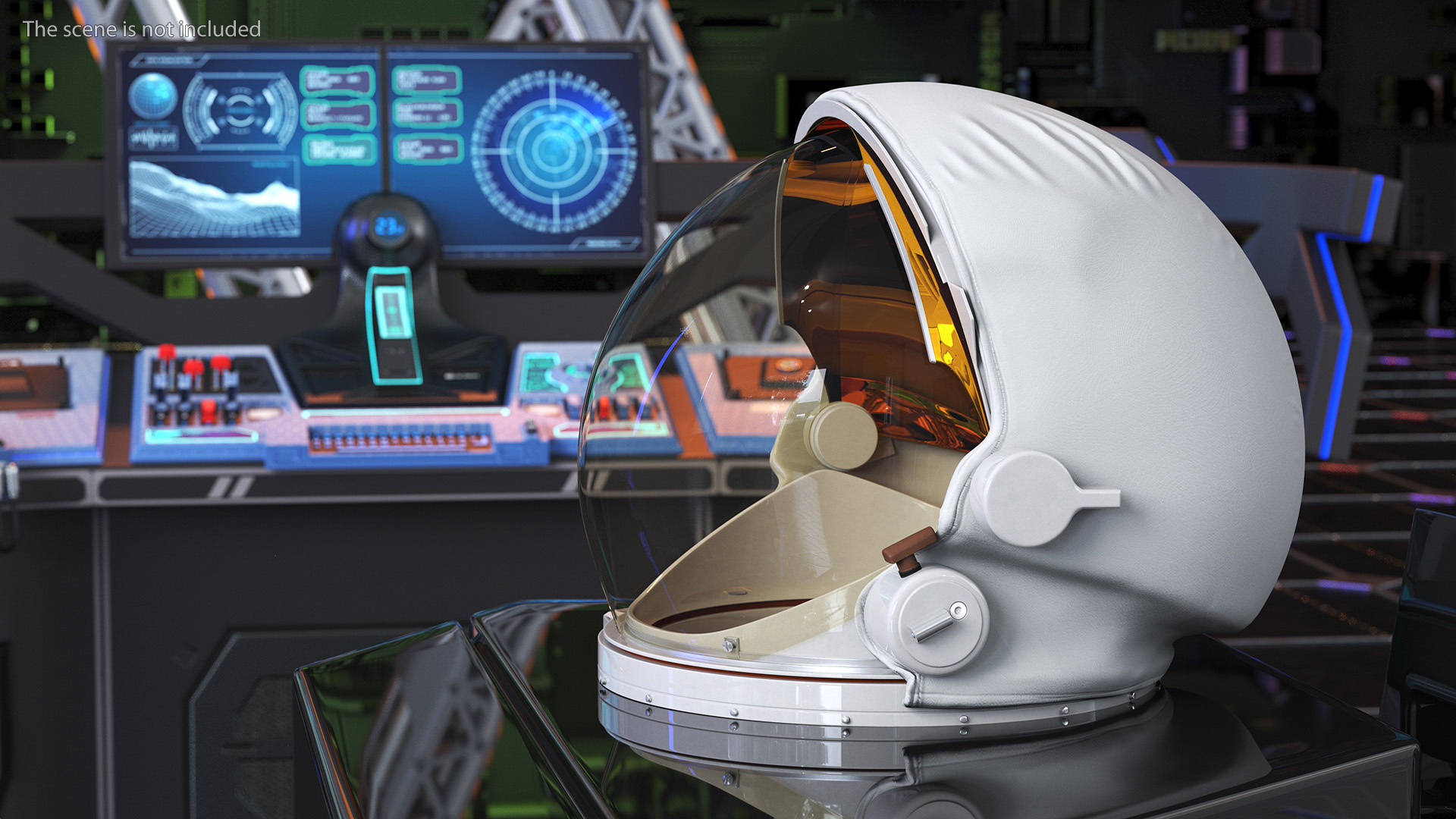 3D Astronaut Helmet