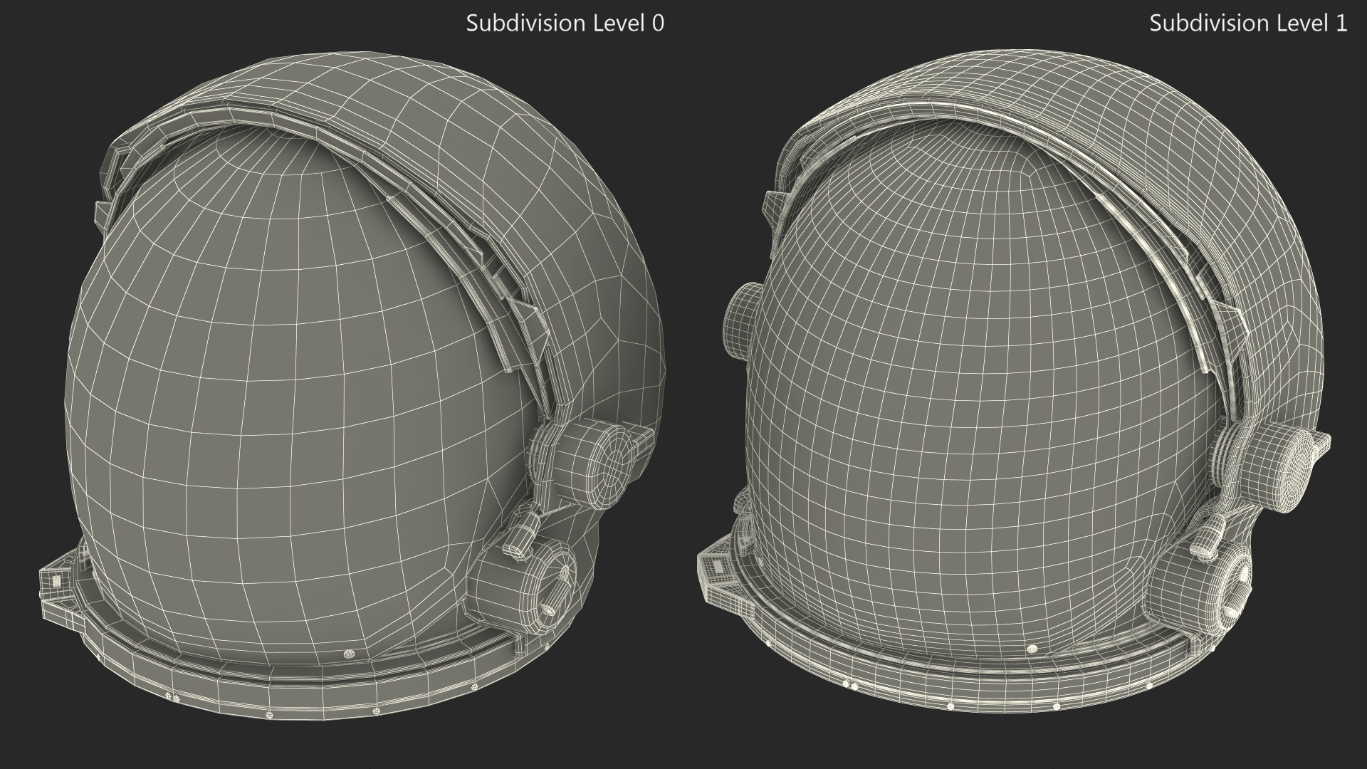 3D Astronaut Helmet