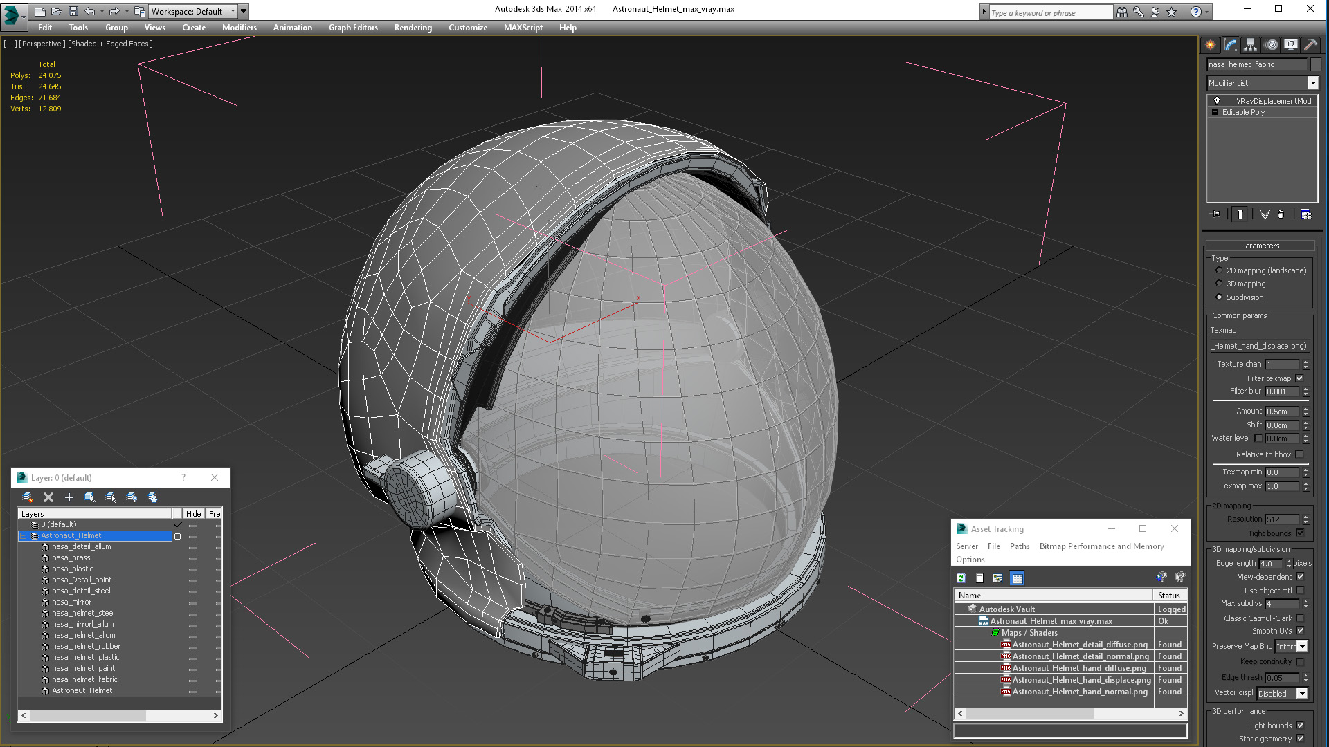 3D Astronaut Helmet