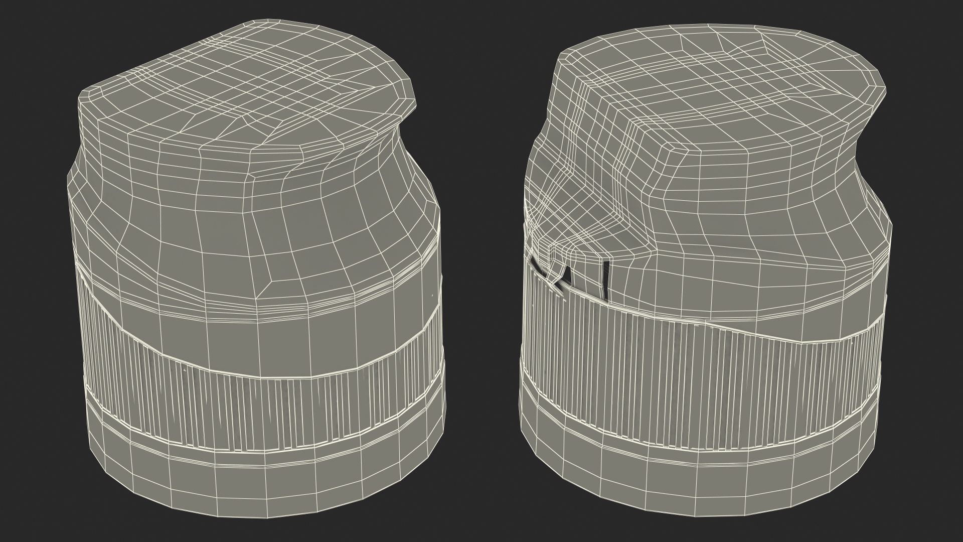 3D Plastic Cap