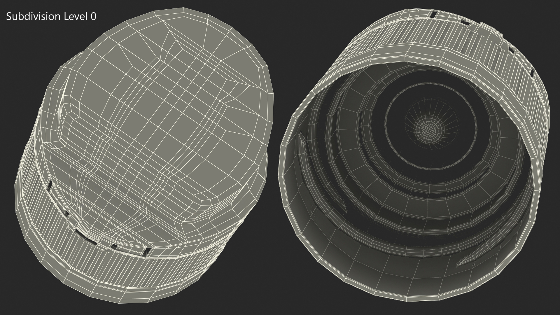 3D Plastic Cap