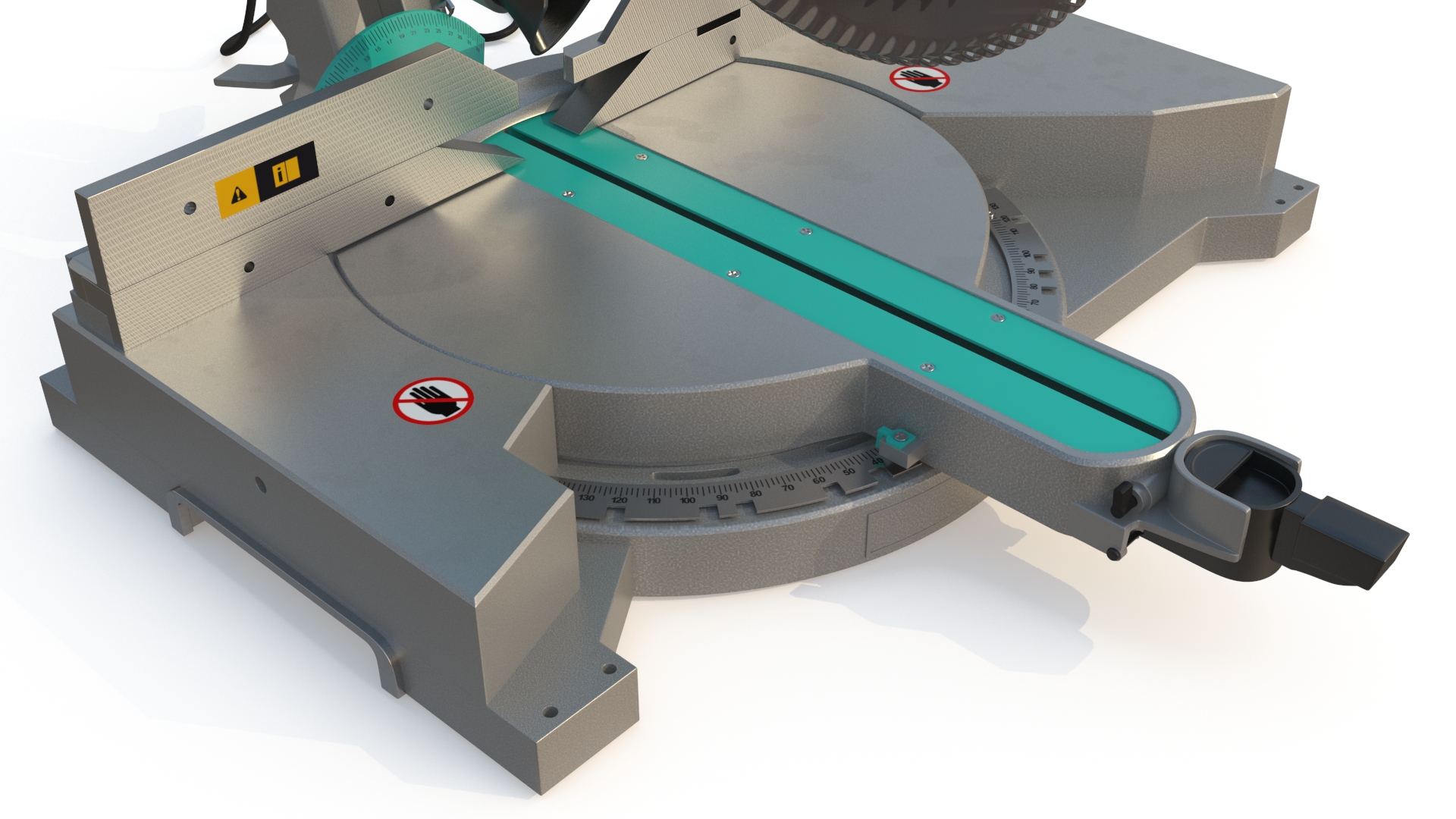 3D model Sliding Miter Saw Generic