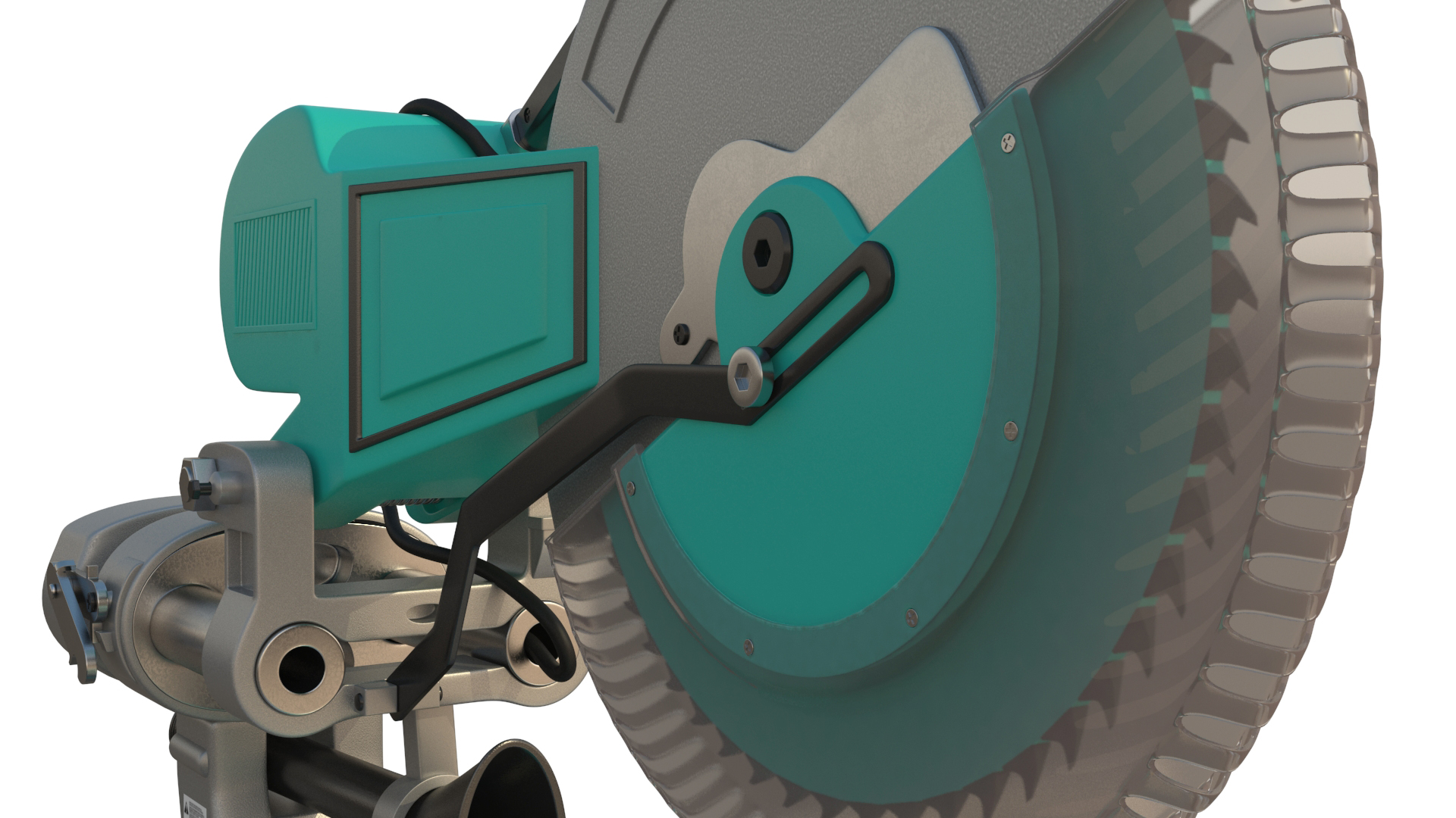 3D model Sliding Miter Saw Generic