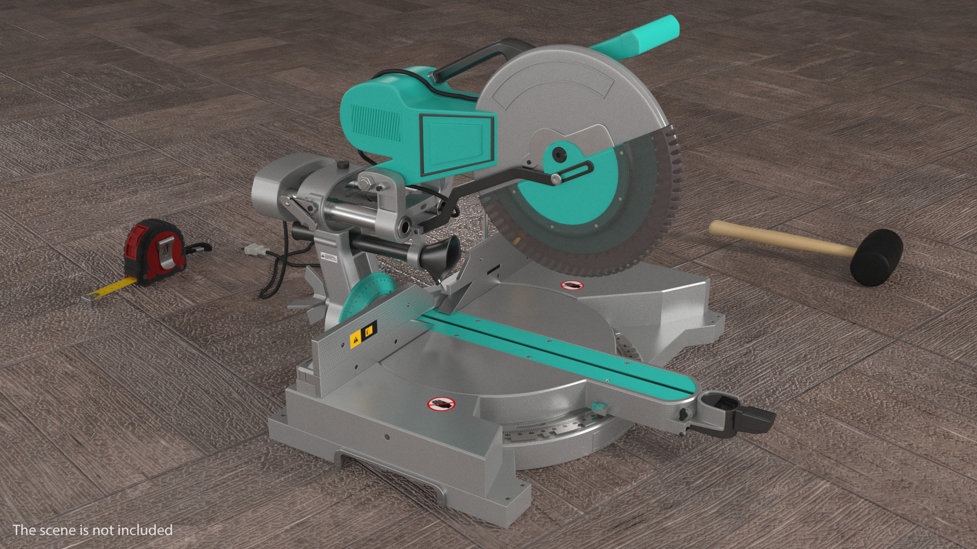 3D model Sliding Miter Saw Generic