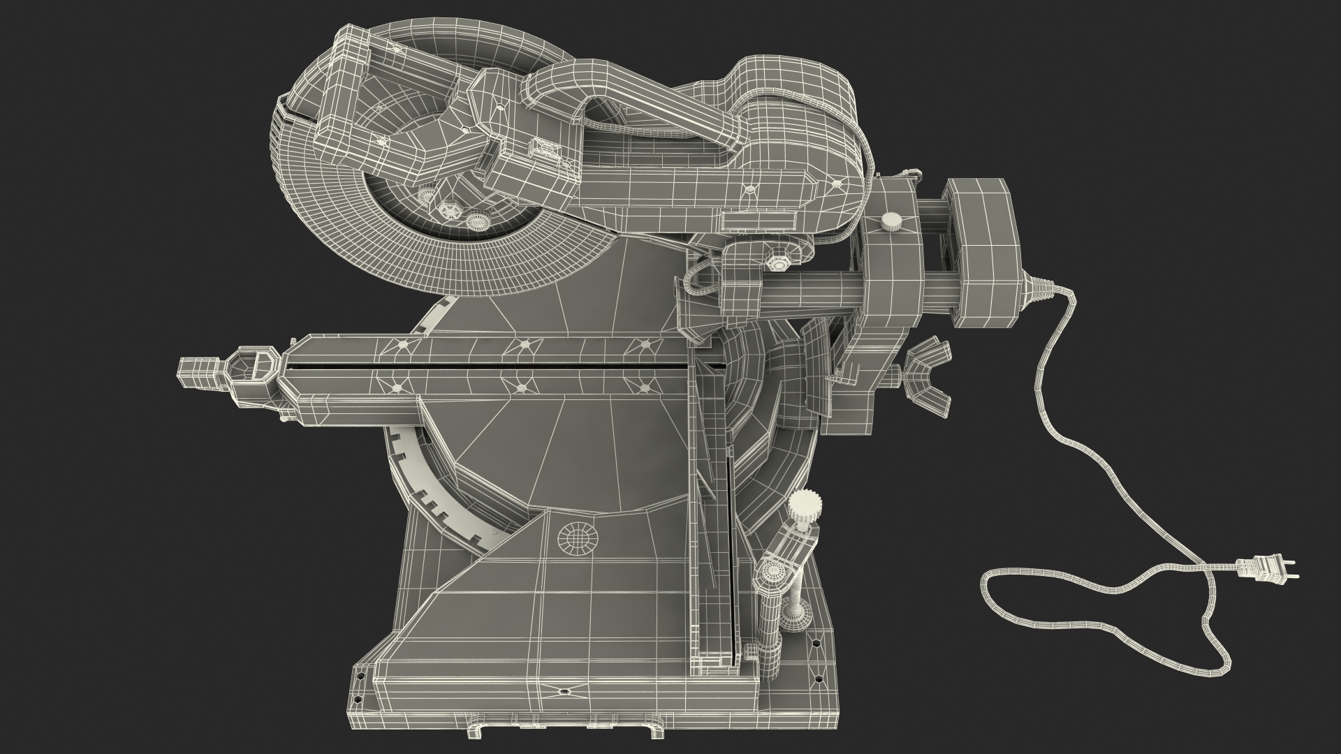 3D model Sliding Miter Saw Generic