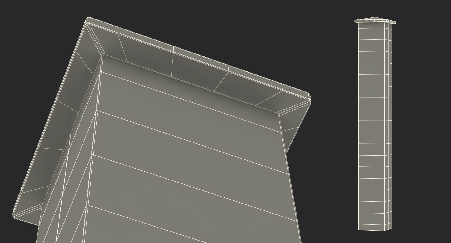 Brick Pillar 3D