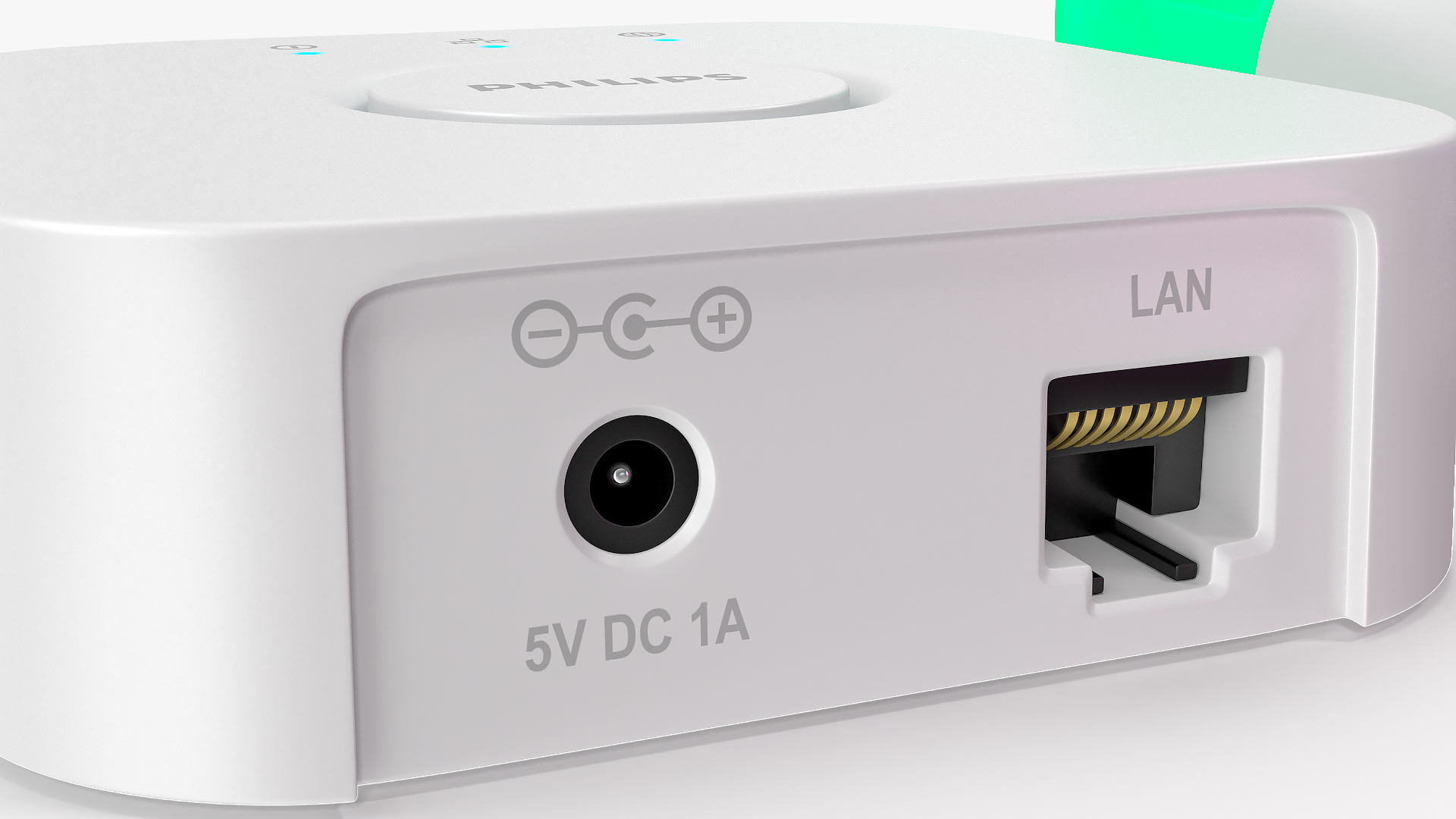 3D Philips Hue White and Color Ambience Lights On