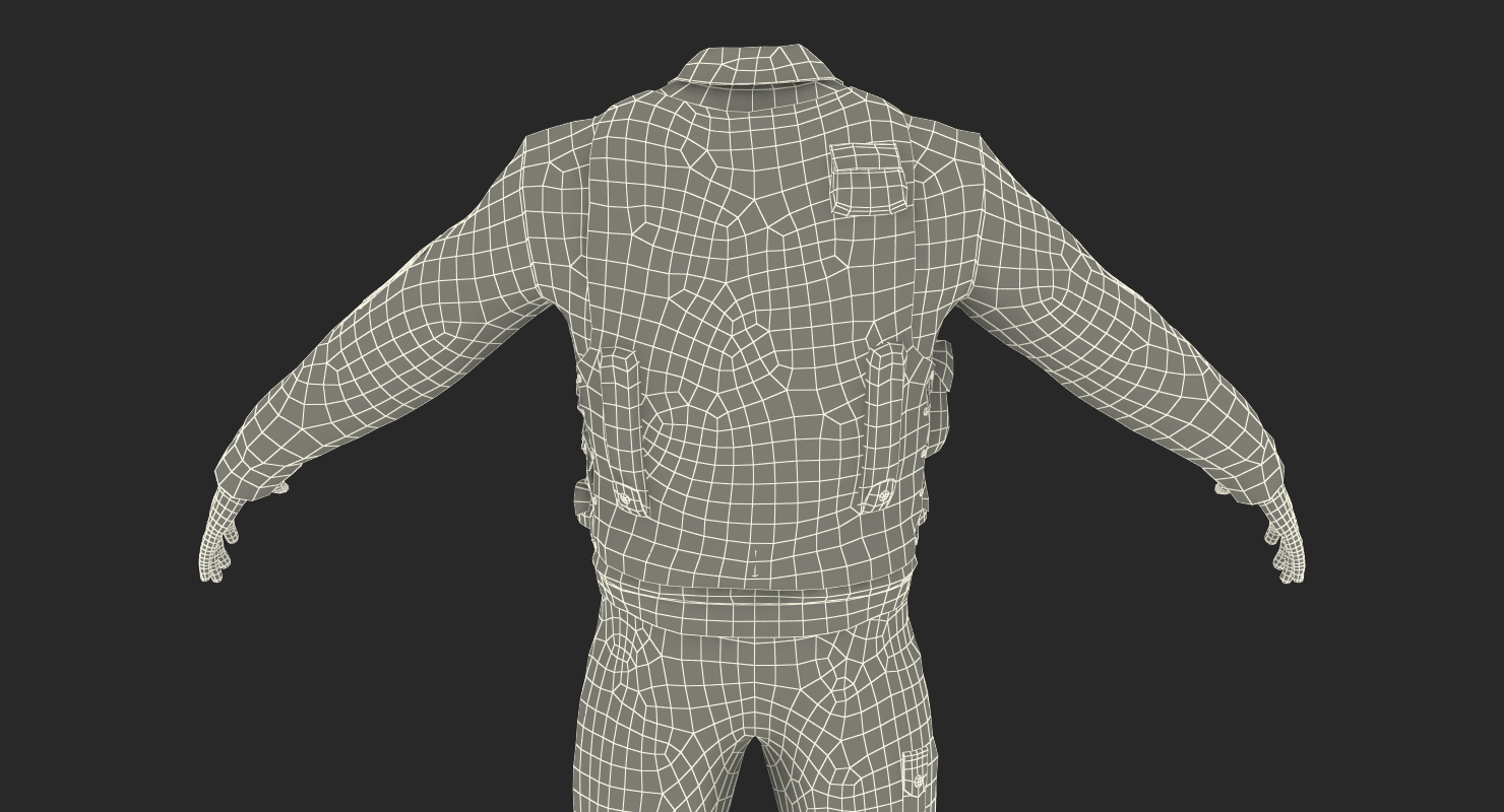 3D Military Uniform