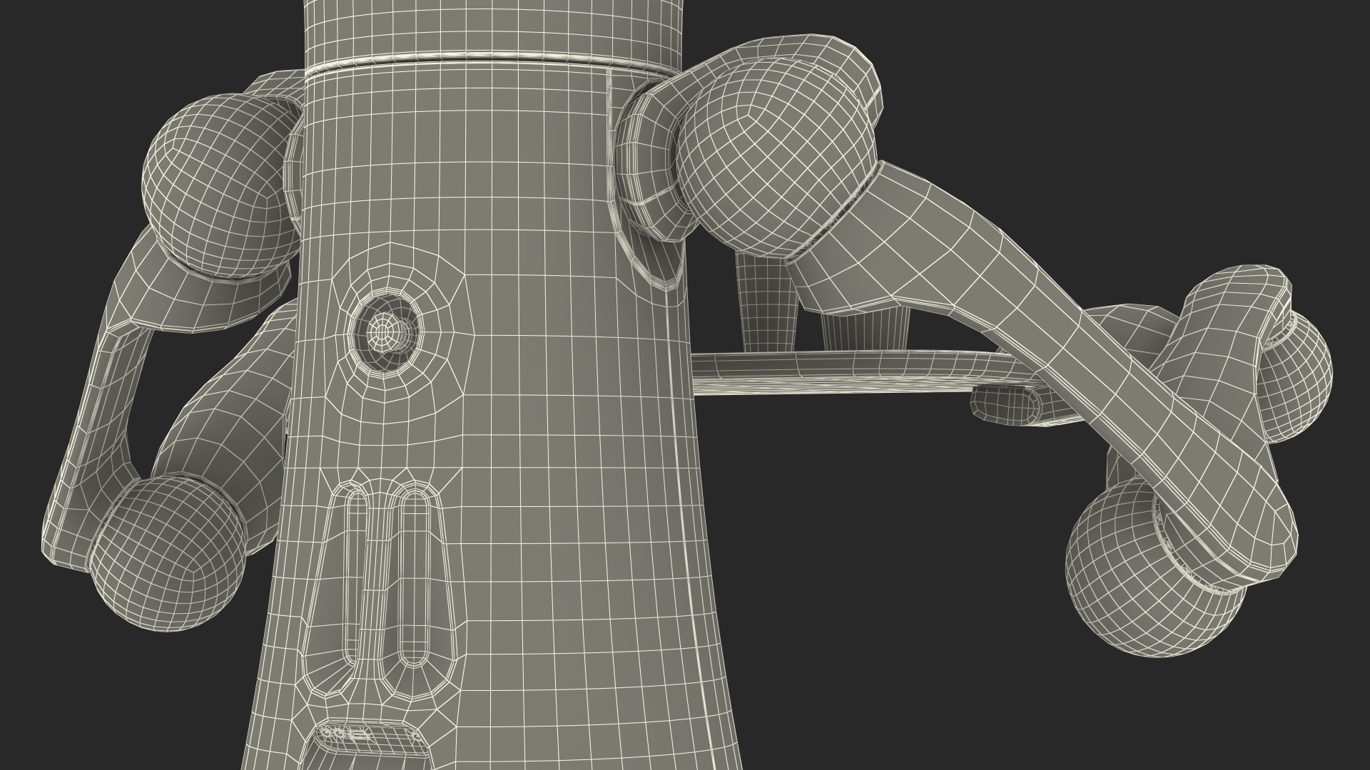 3D model Medical Service Robot with Medicine