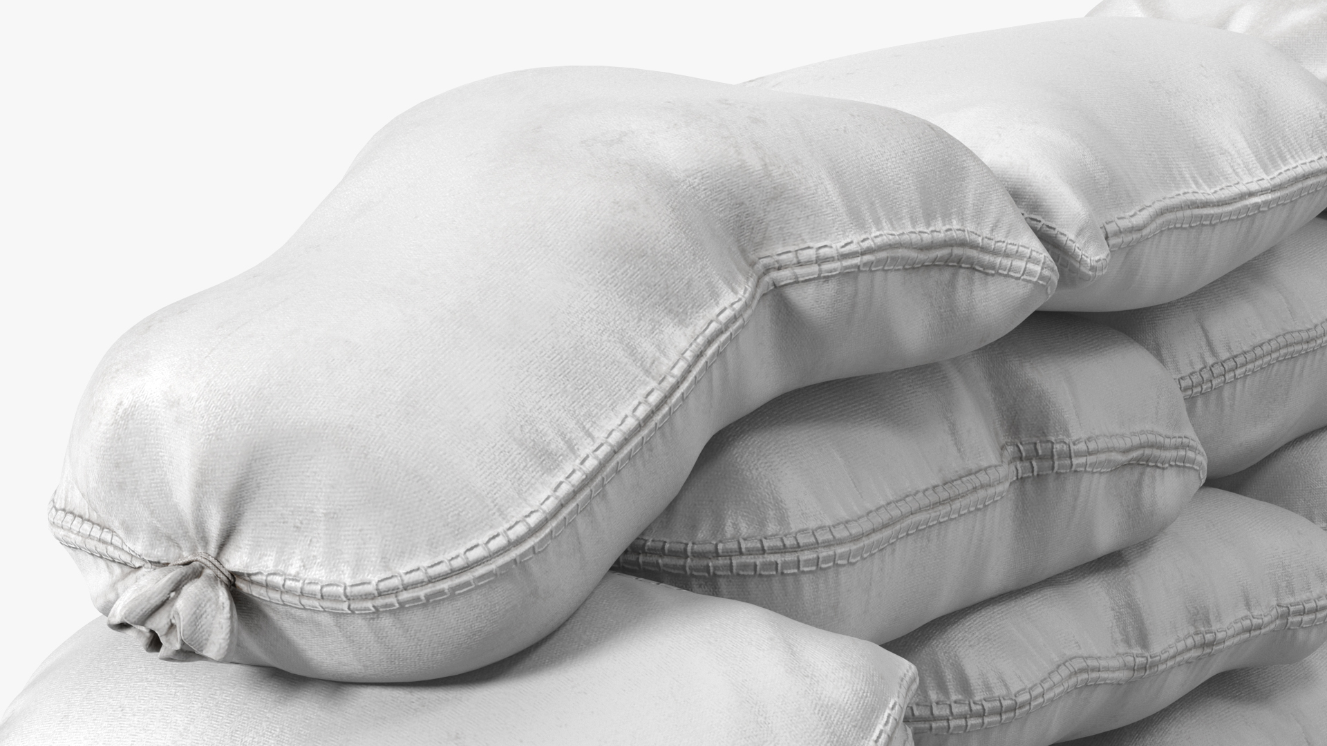 3D Polypropylene Sandbag Barricade