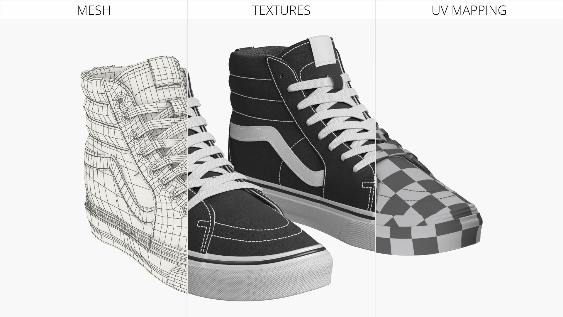 High Top Canvas Street Sneakers Black - view 9