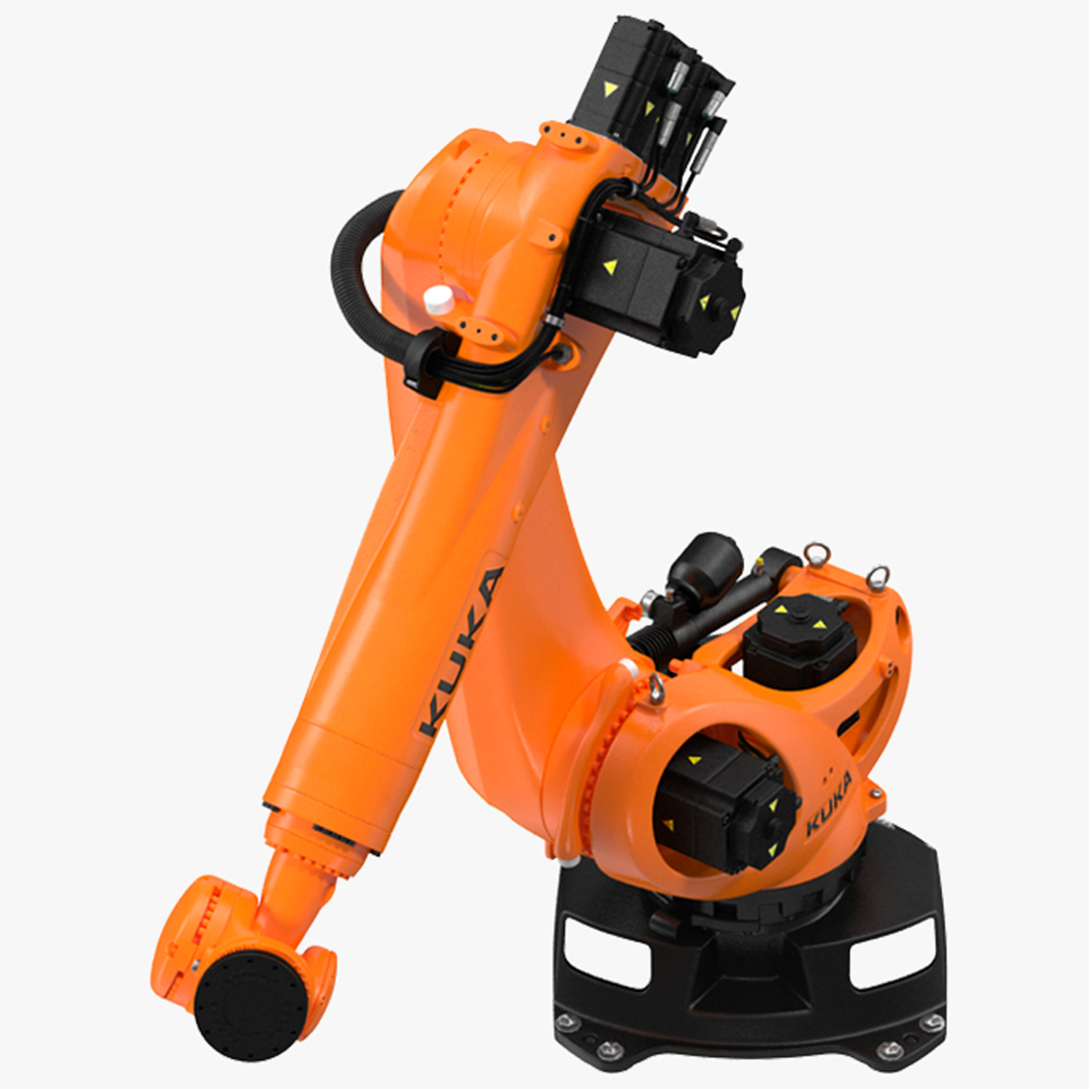 Kuka KR 210 R3100 Ultra Rigged for Cinema 4D 3D model