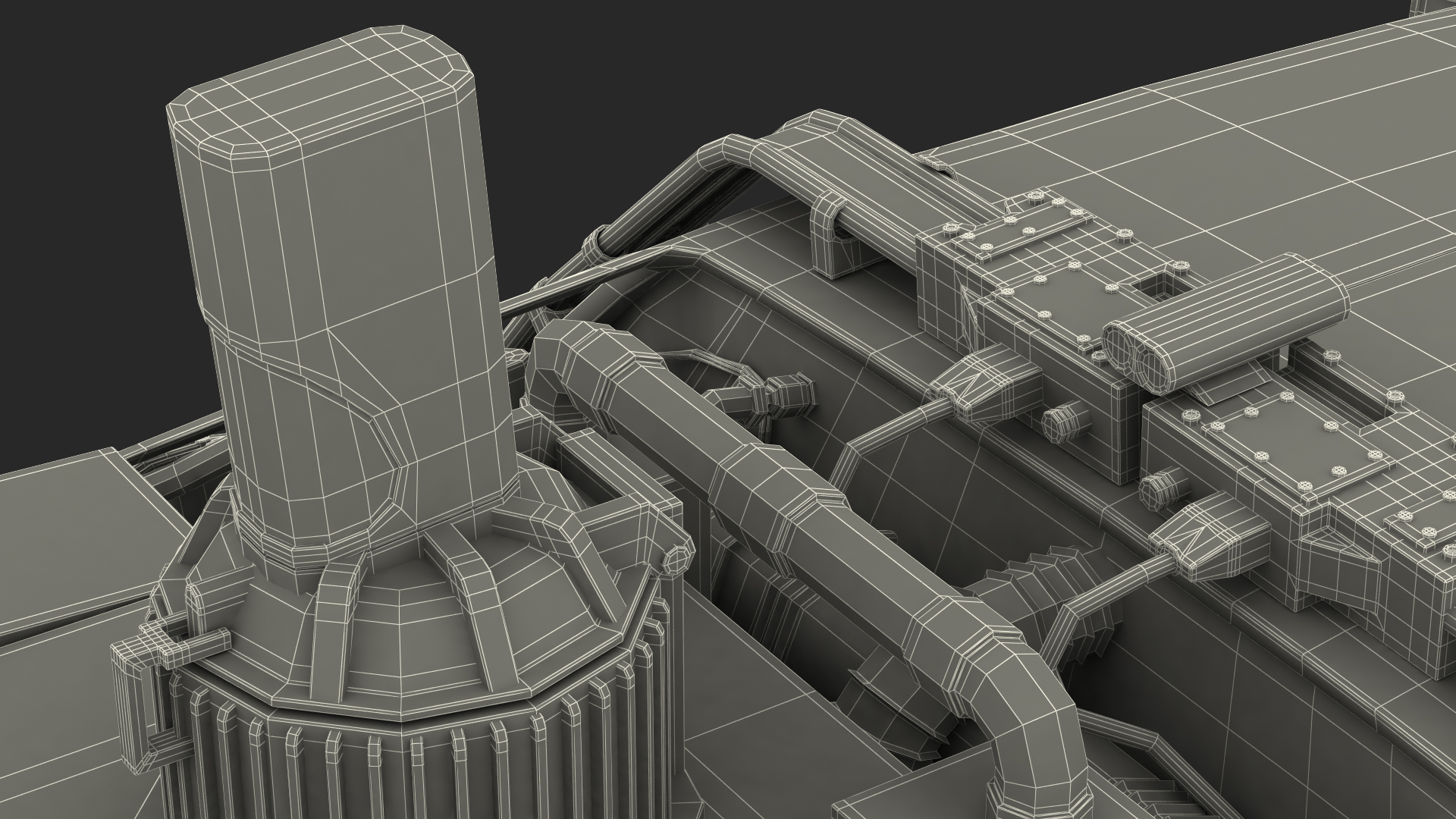 3D DeLorean DMC-12 Time Machine model