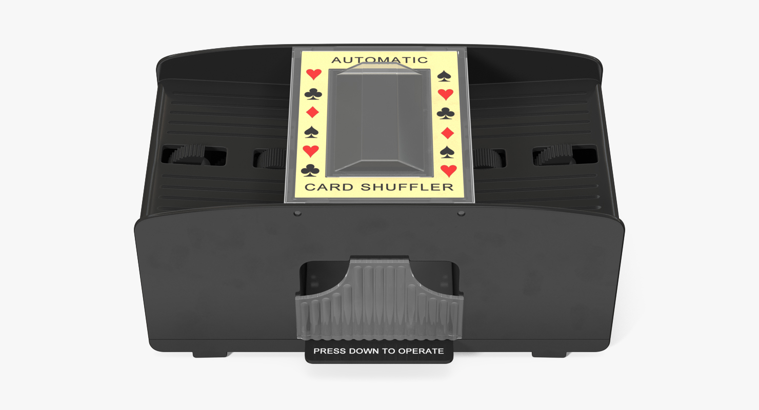 3D Card Shuffler model