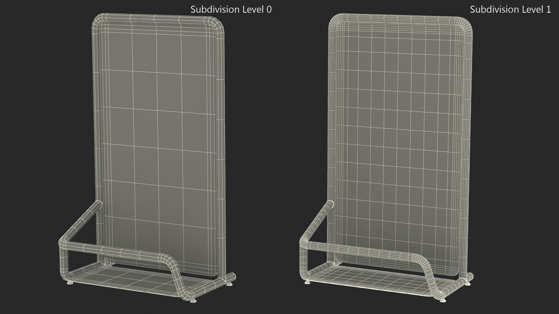 3D Luggage Airport Unit New Red model