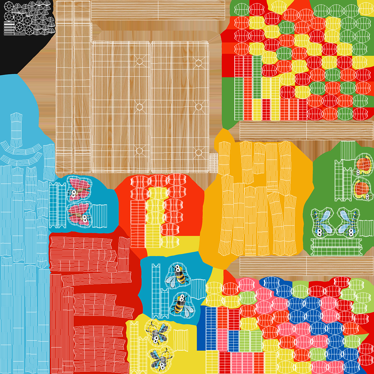 3D Baby Learning Early Education Wooden Maze