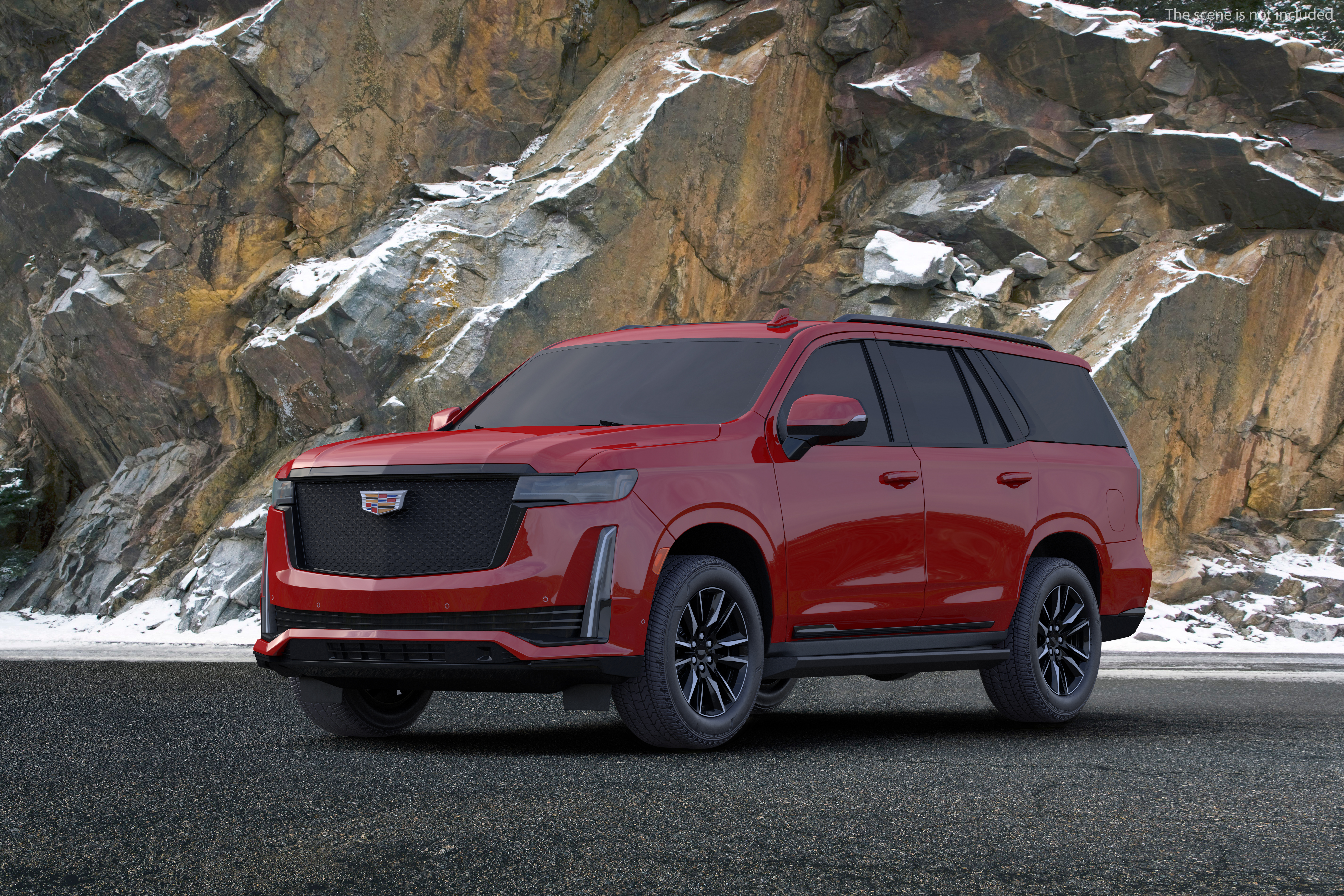 3D model Luxury Large SUV Exterior Only