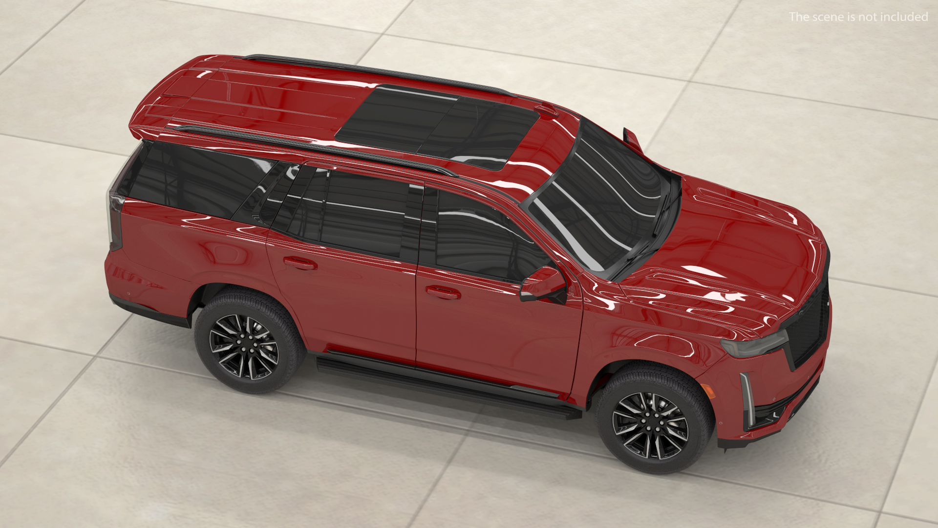 3D model Luxury Large SUV Exterior Only