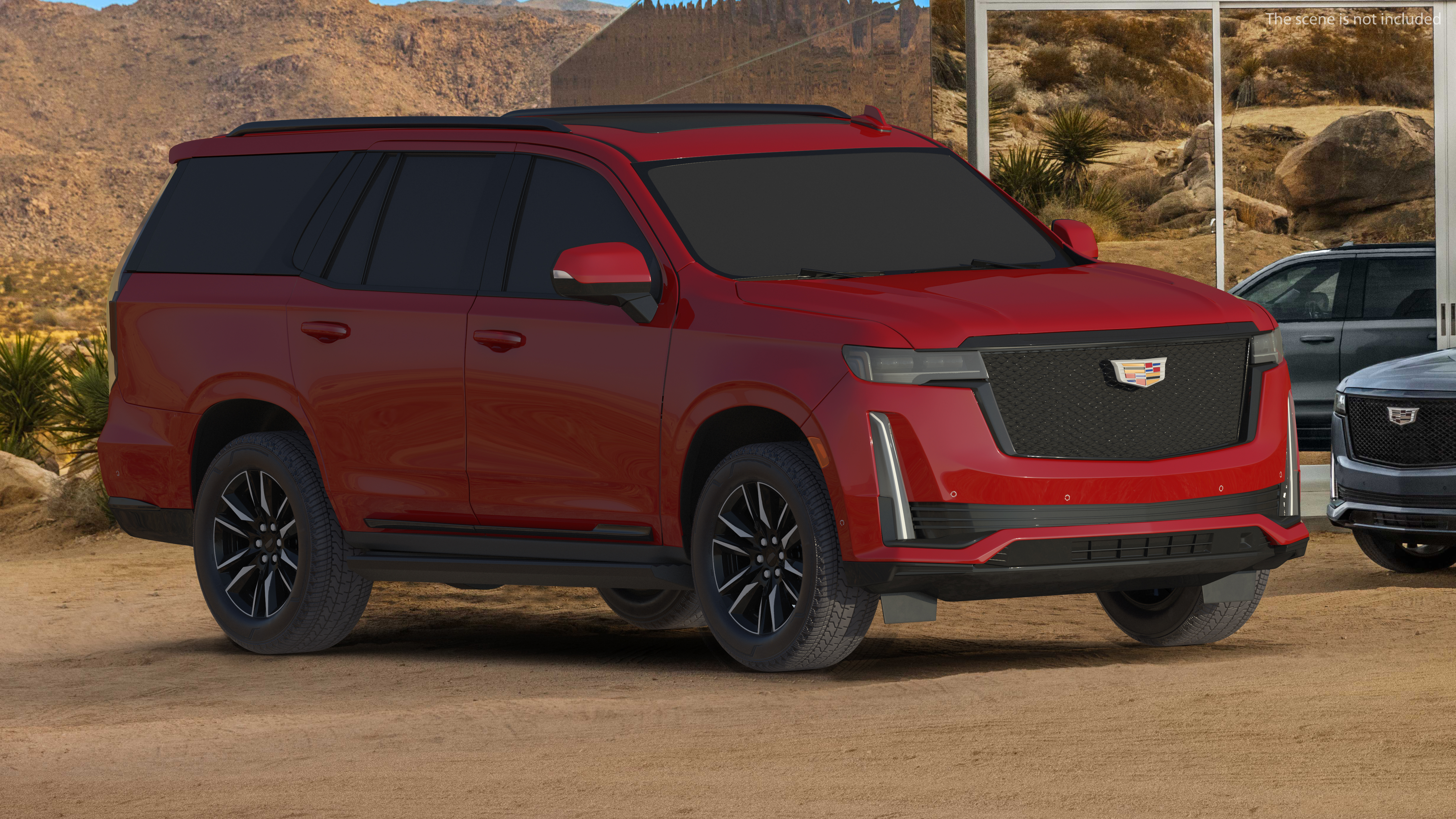 3D model Luxury Large SUV Exterior Only